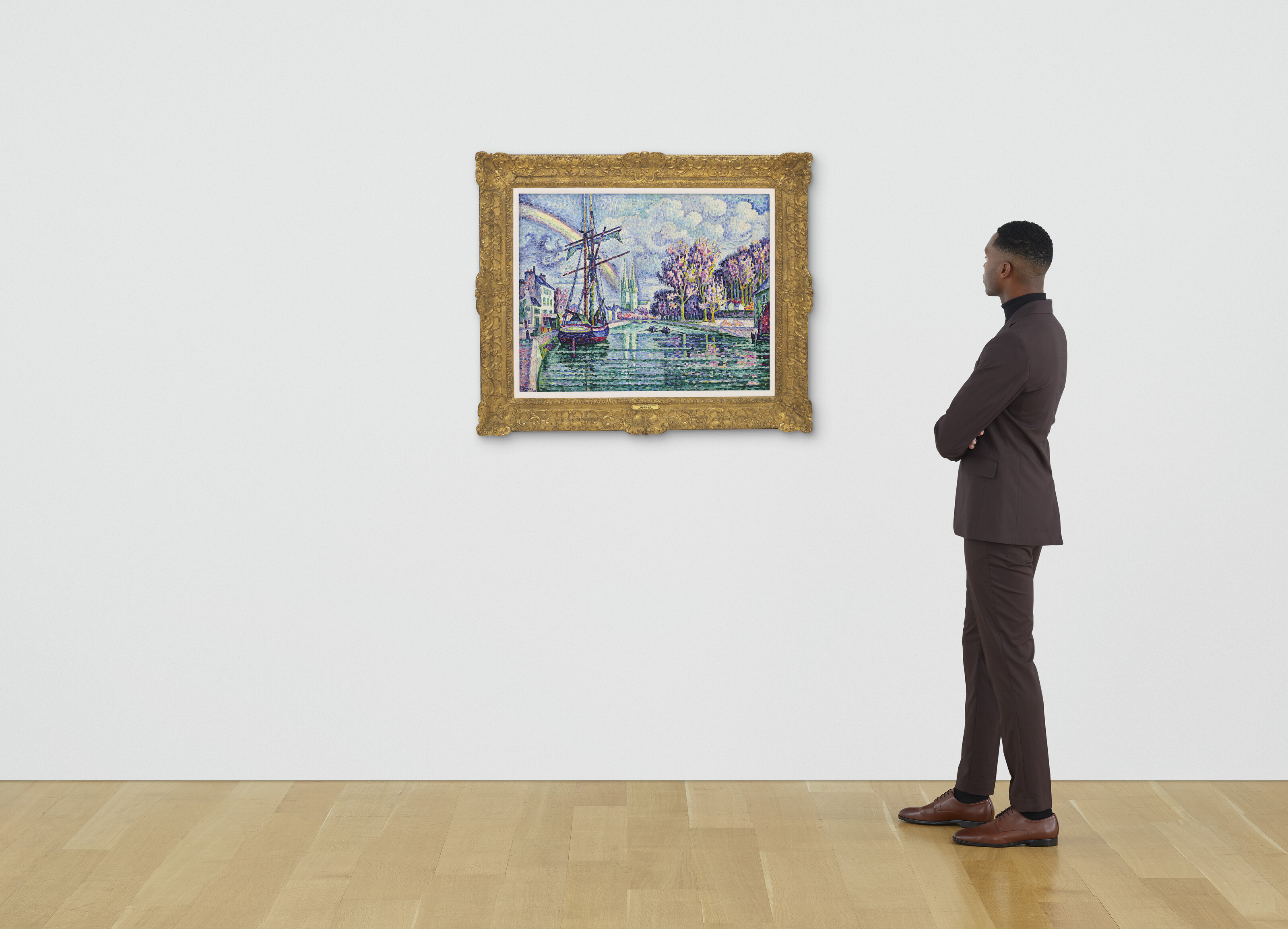 Paul Signac — Кемпер (набережная Одет), изображение 4