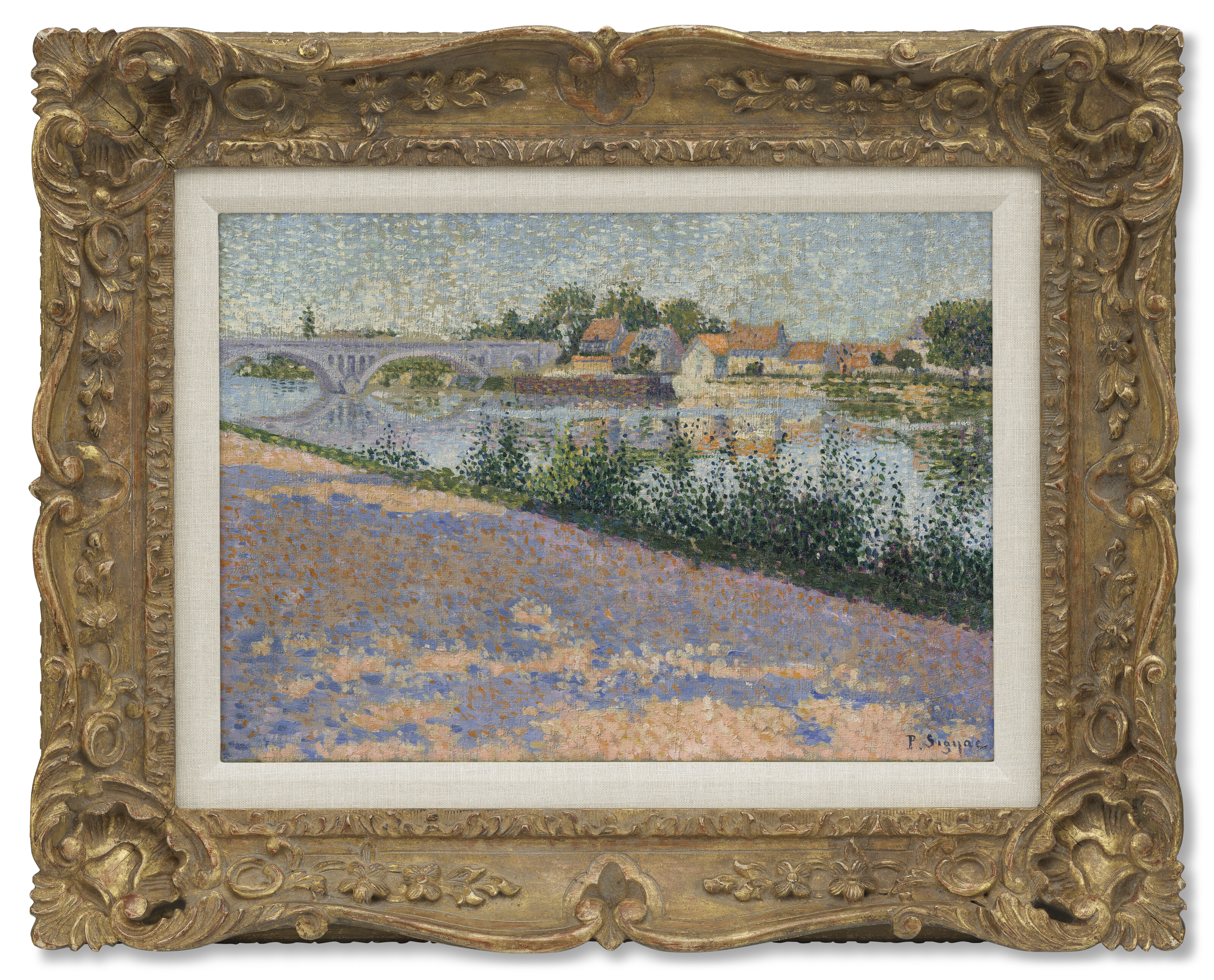Paul Signac — Лес Андели, Порт-Морен (опус № 136), изображение 2