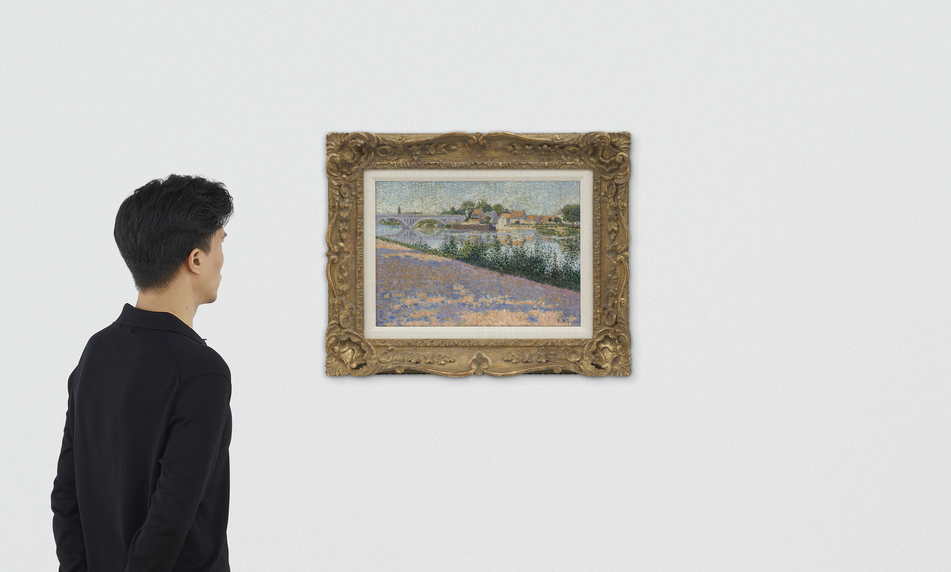 Paul Signac — Лес Андели, Порт-Морен (опус № 136), изображение 4