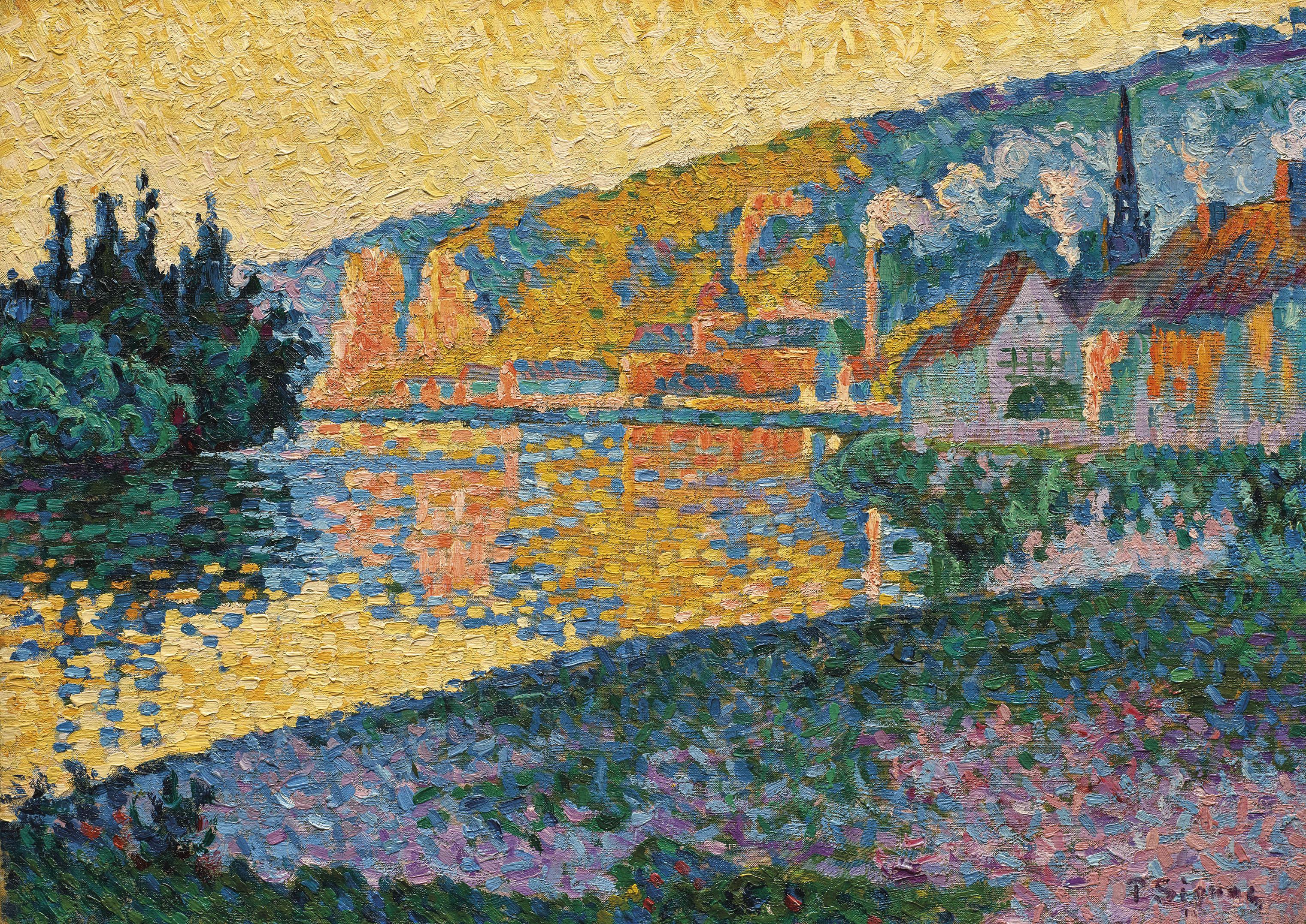 Paul Signac — Андели. "Солей кушан", Опус 135