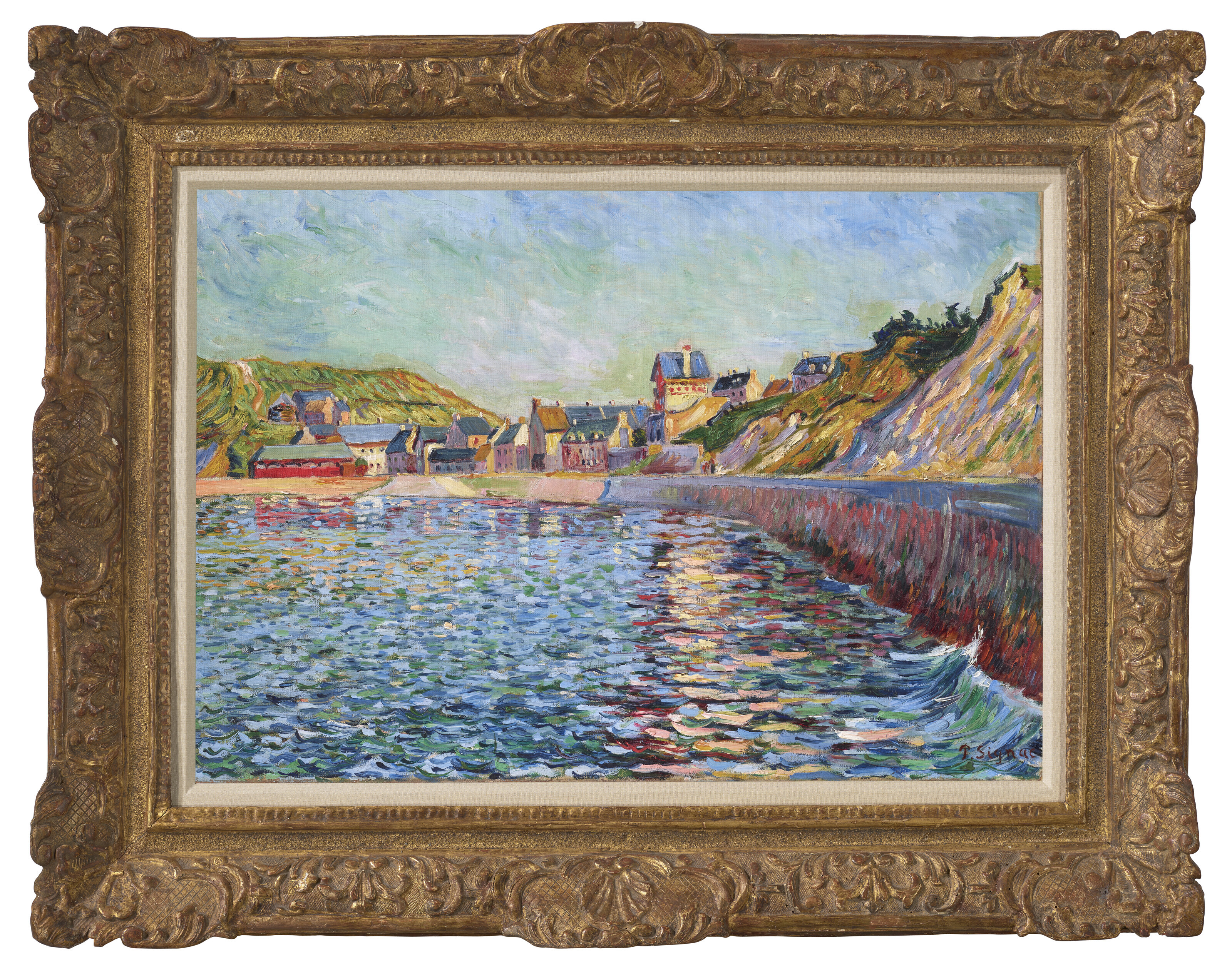 Paul Signac — Порт-ан-Бессен, Л'Аван-порт, изображение 2