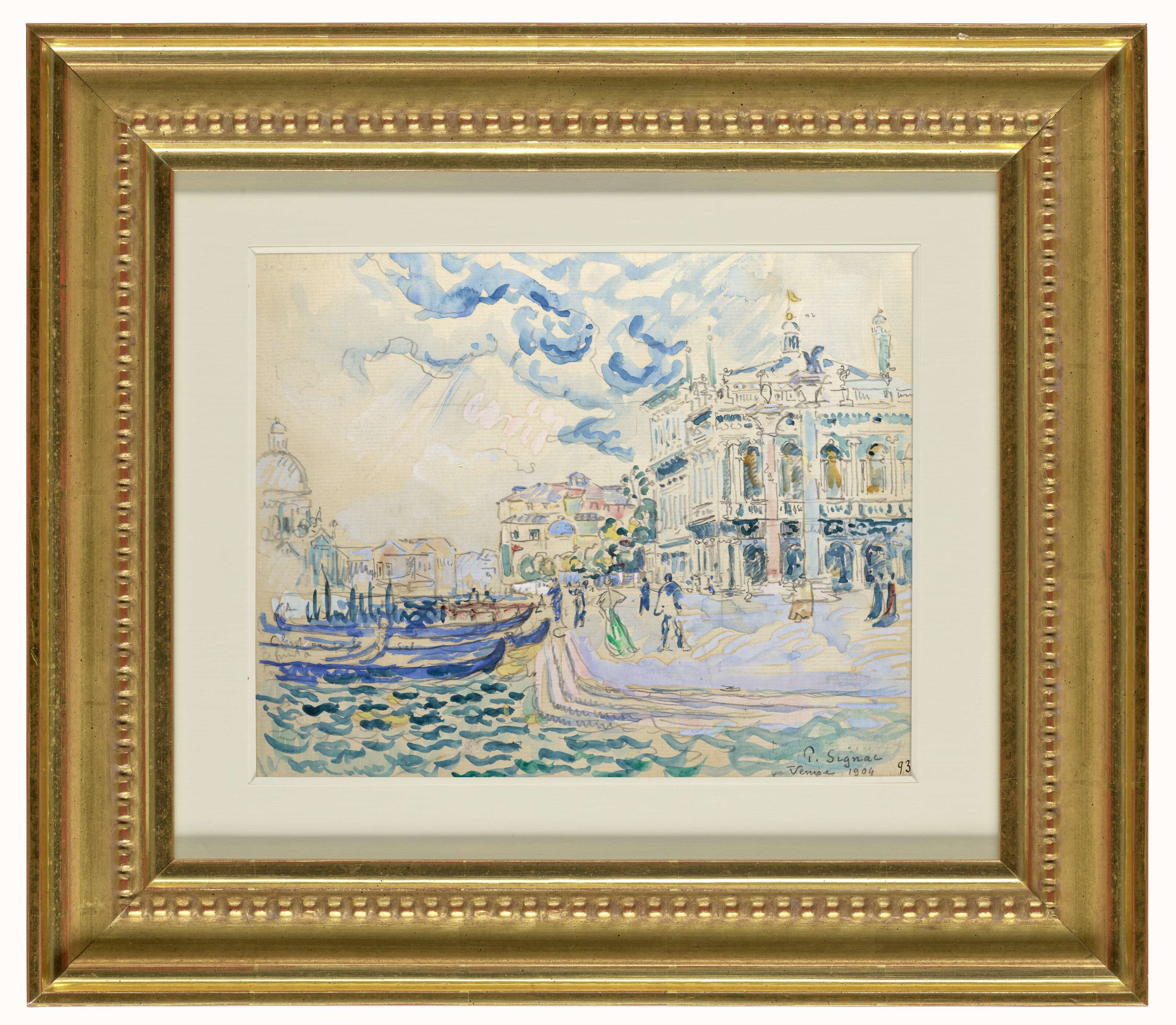 Paul Signac — Венеция. Ла Пьяцетта, изображение 2