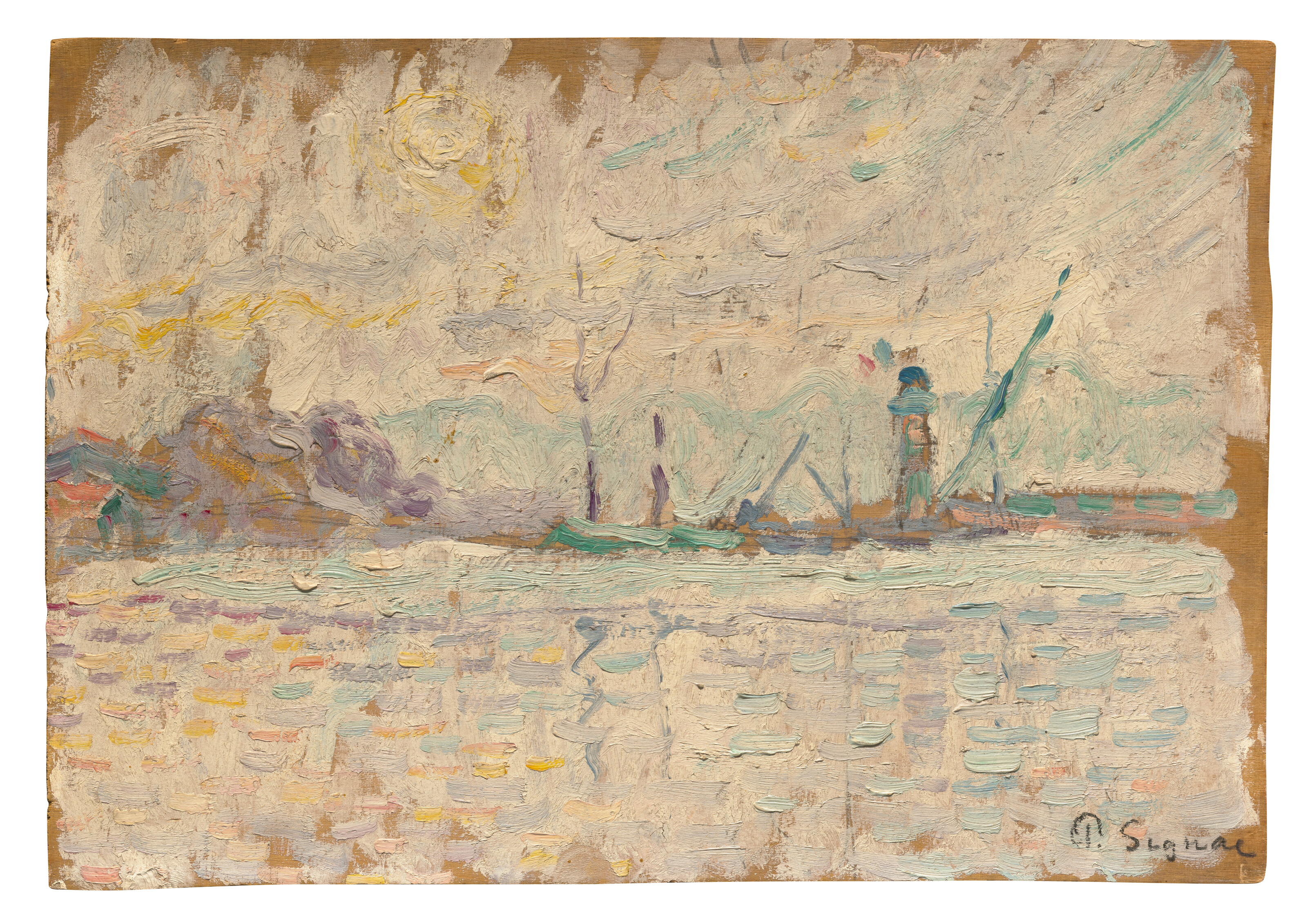 Paul Signac — Сен-Тропе. Ле Фар, изображение 2