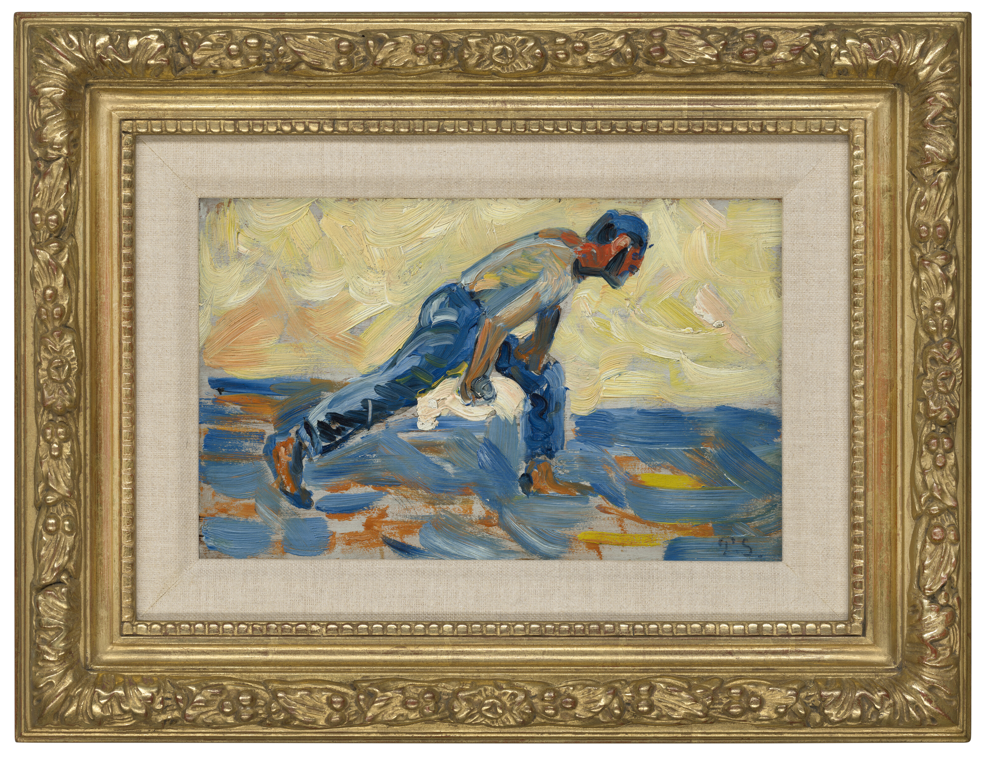 Paul Signac — Этюд для "Времени гармонии" ("Игра в шары"), изображение 2
