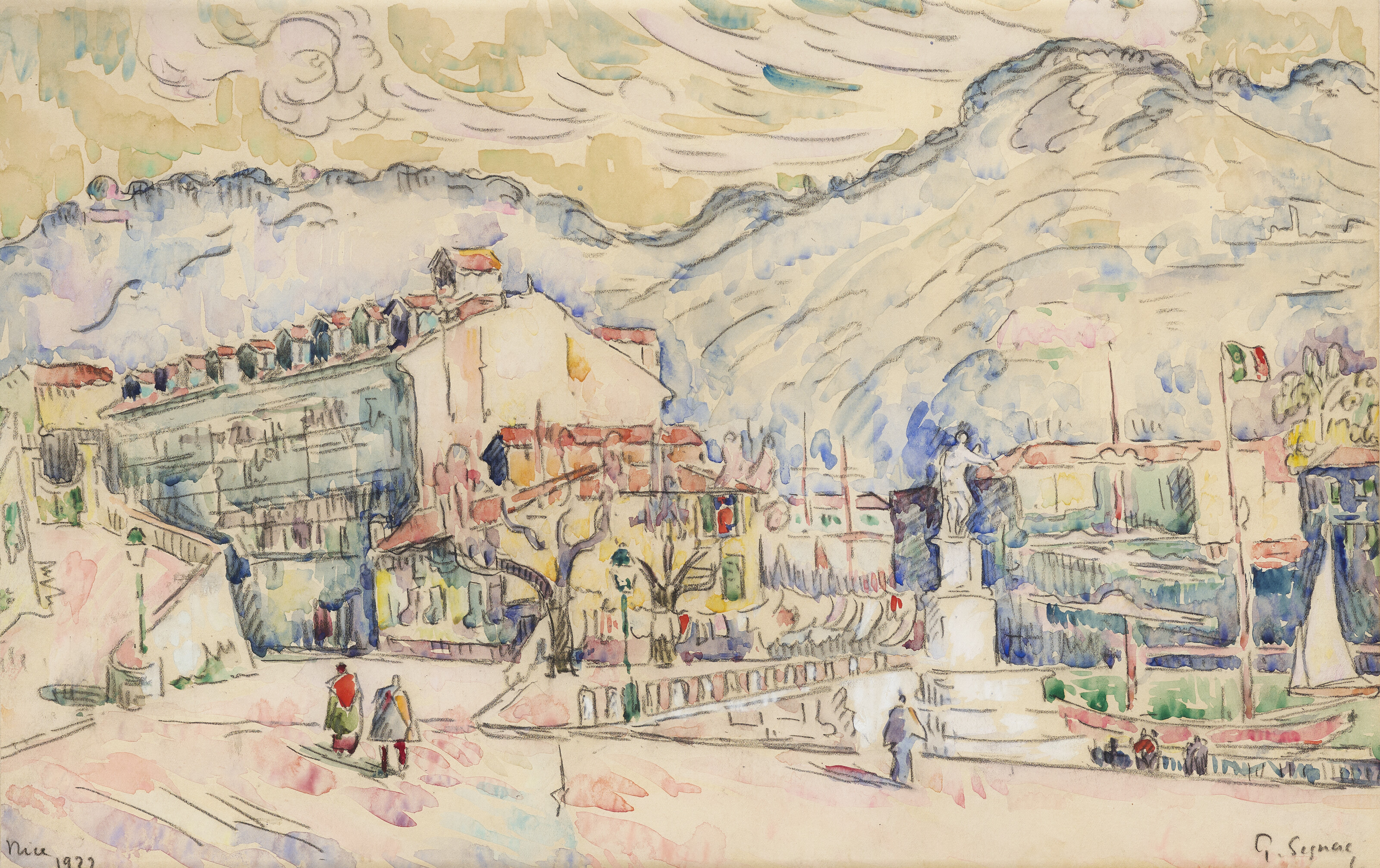 Paul Signac — Ницца, изображение 1