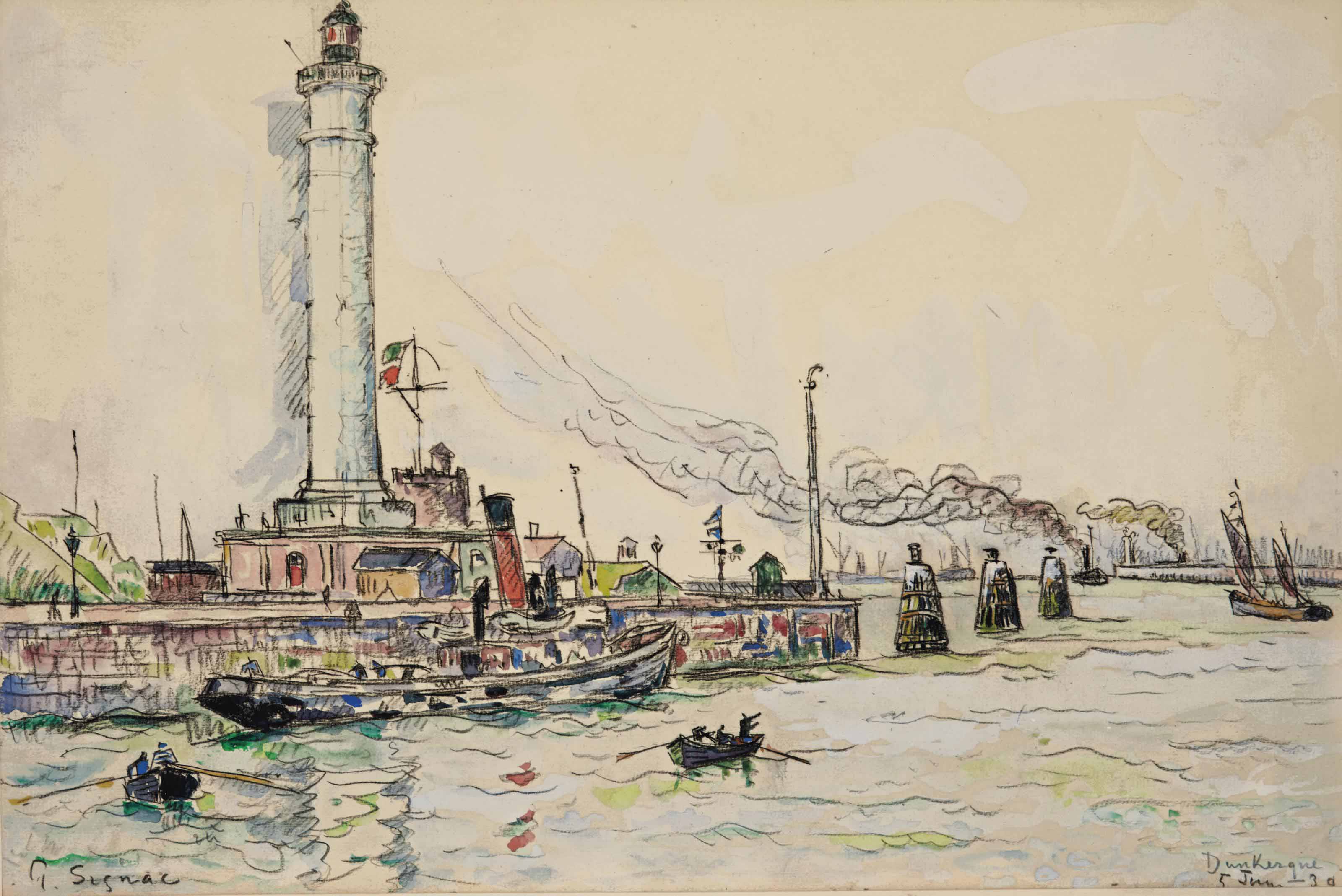 Paul Signac — Дюнкерк