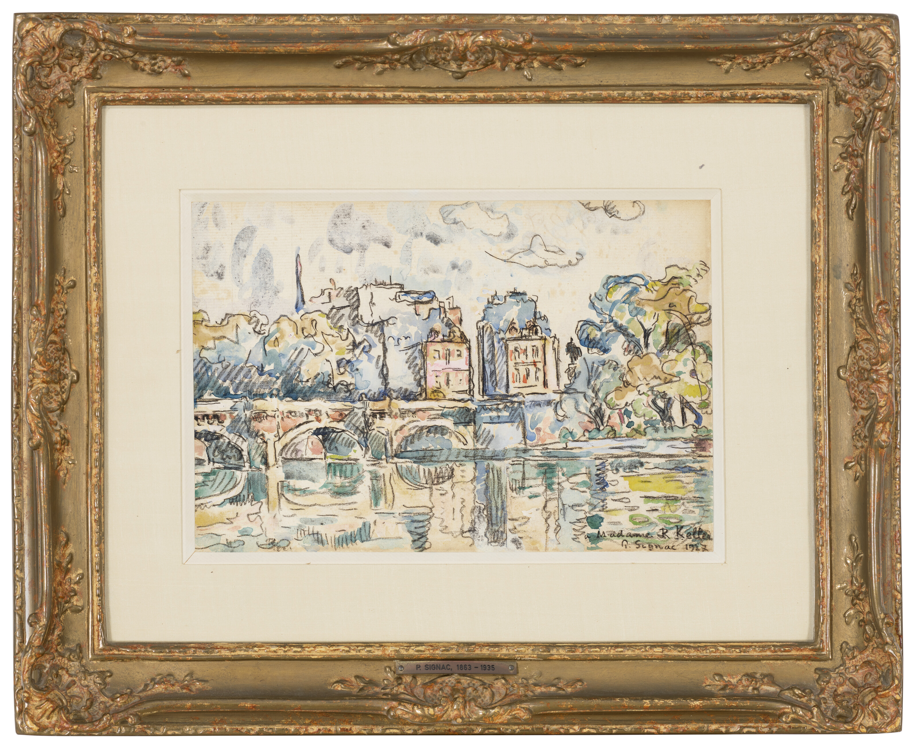 Paul Signac — Париж. Ле-Пон-Неф, изображение 2