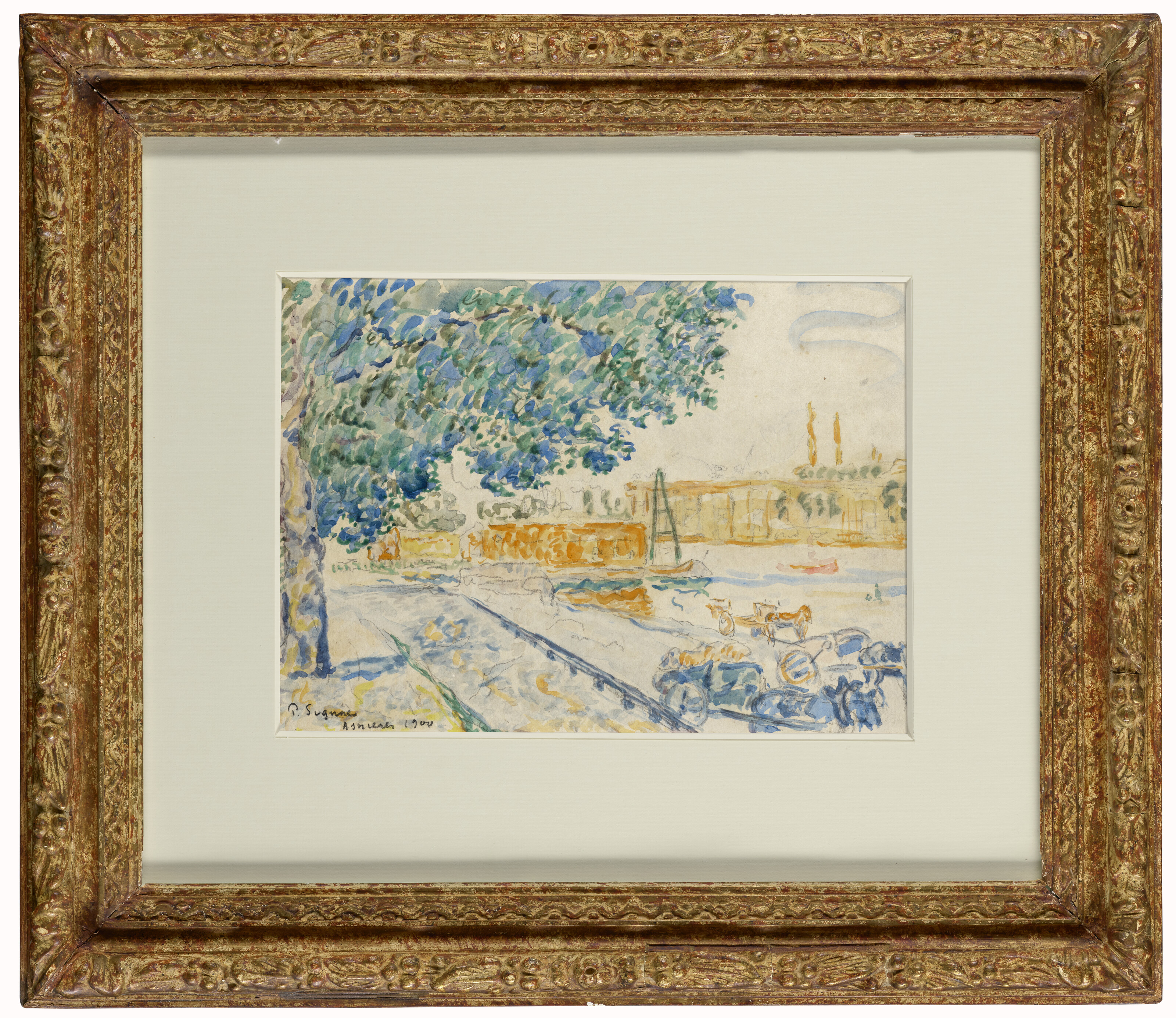 Paul Signac — Сена в Аньере, изображение 2