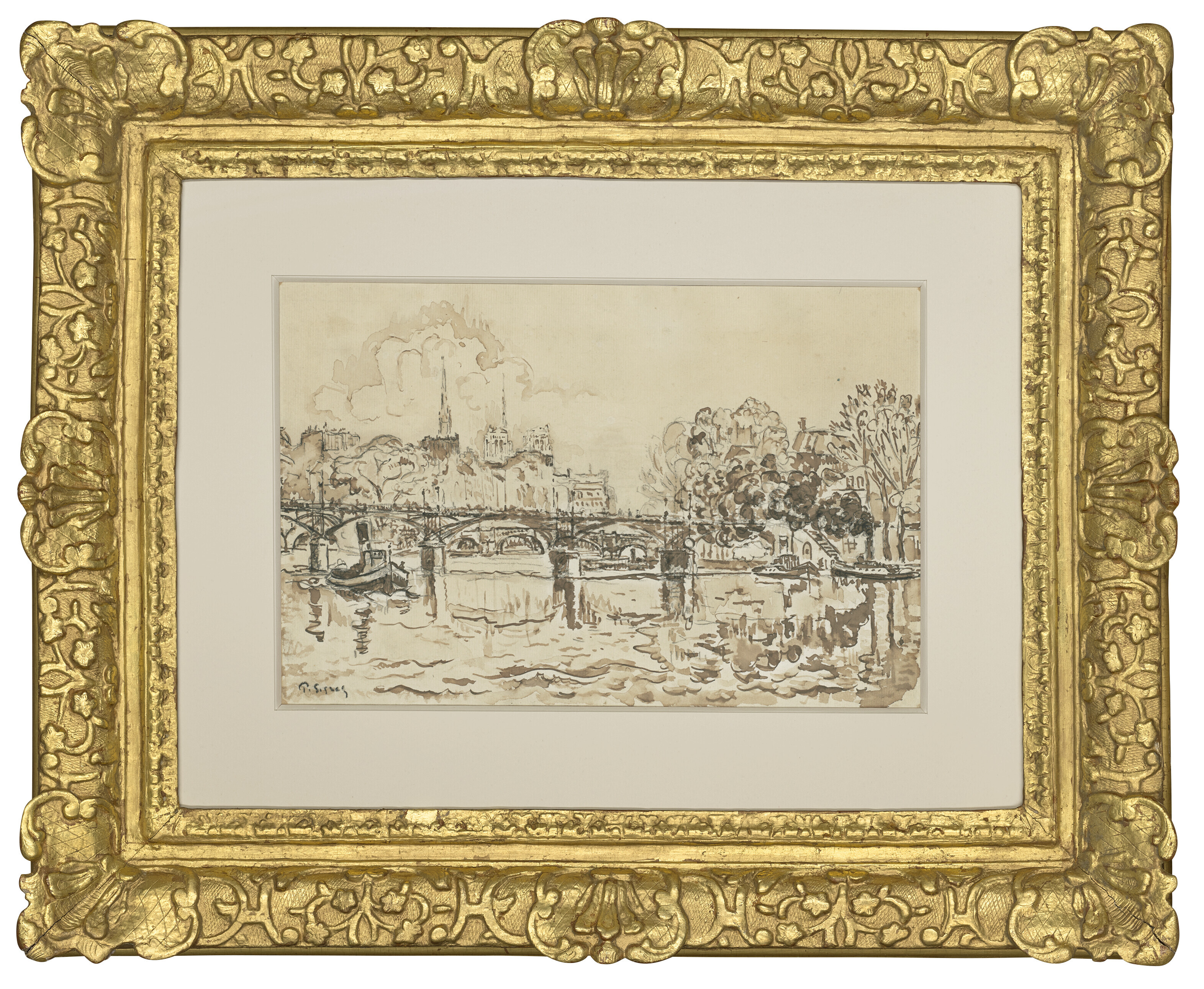 Paul Signac — Париж. Прохожий среди искусств, изображение 2