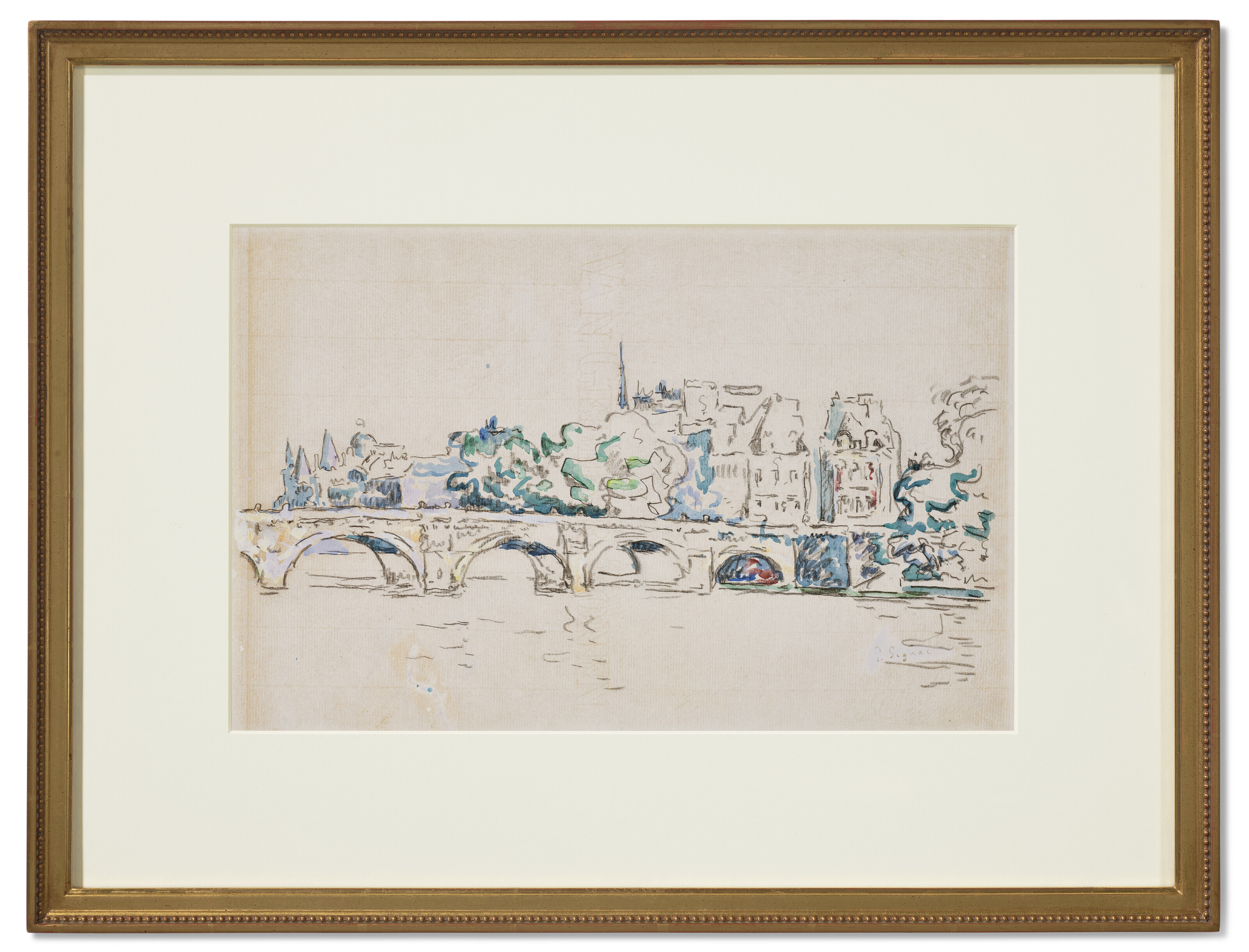 Paul Signac — Париж, Ле-Пон-Неф, изображение 2