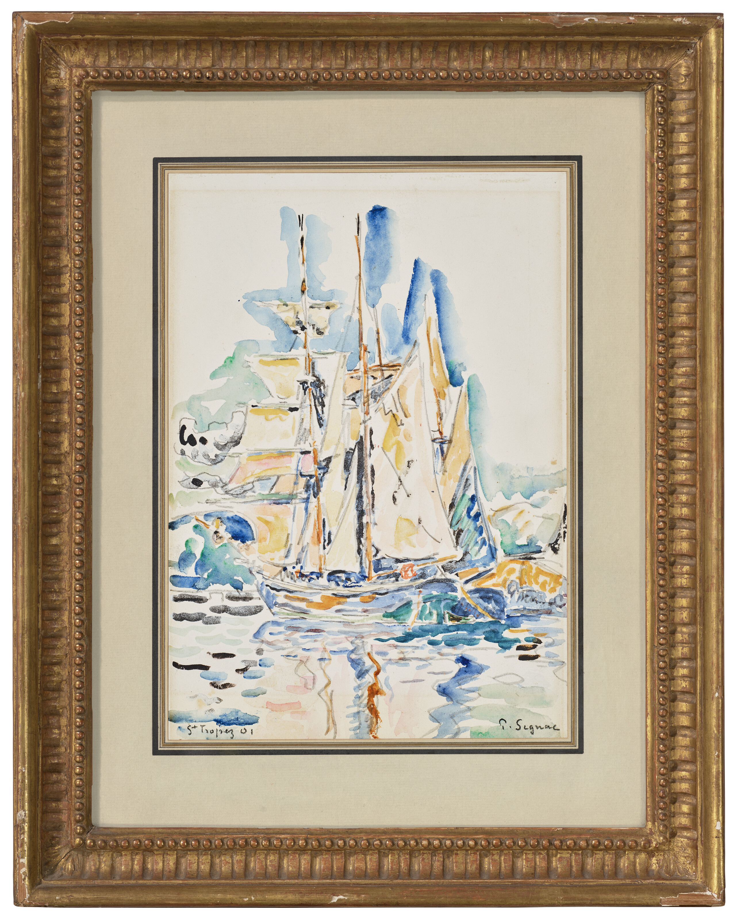 Paul Signac — Сен-Тропе. Вуали, изображение 2