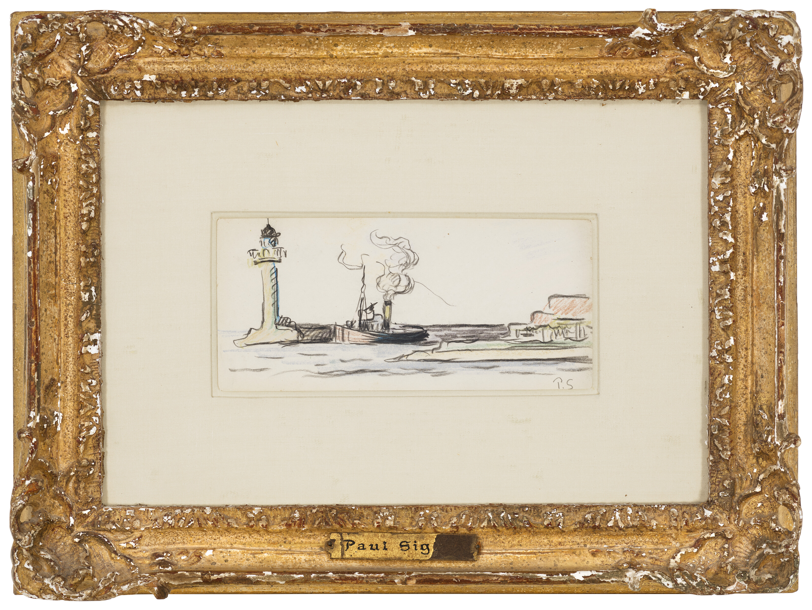Paul Signac — Сен-Тропе. Ле Фар, изображение 2