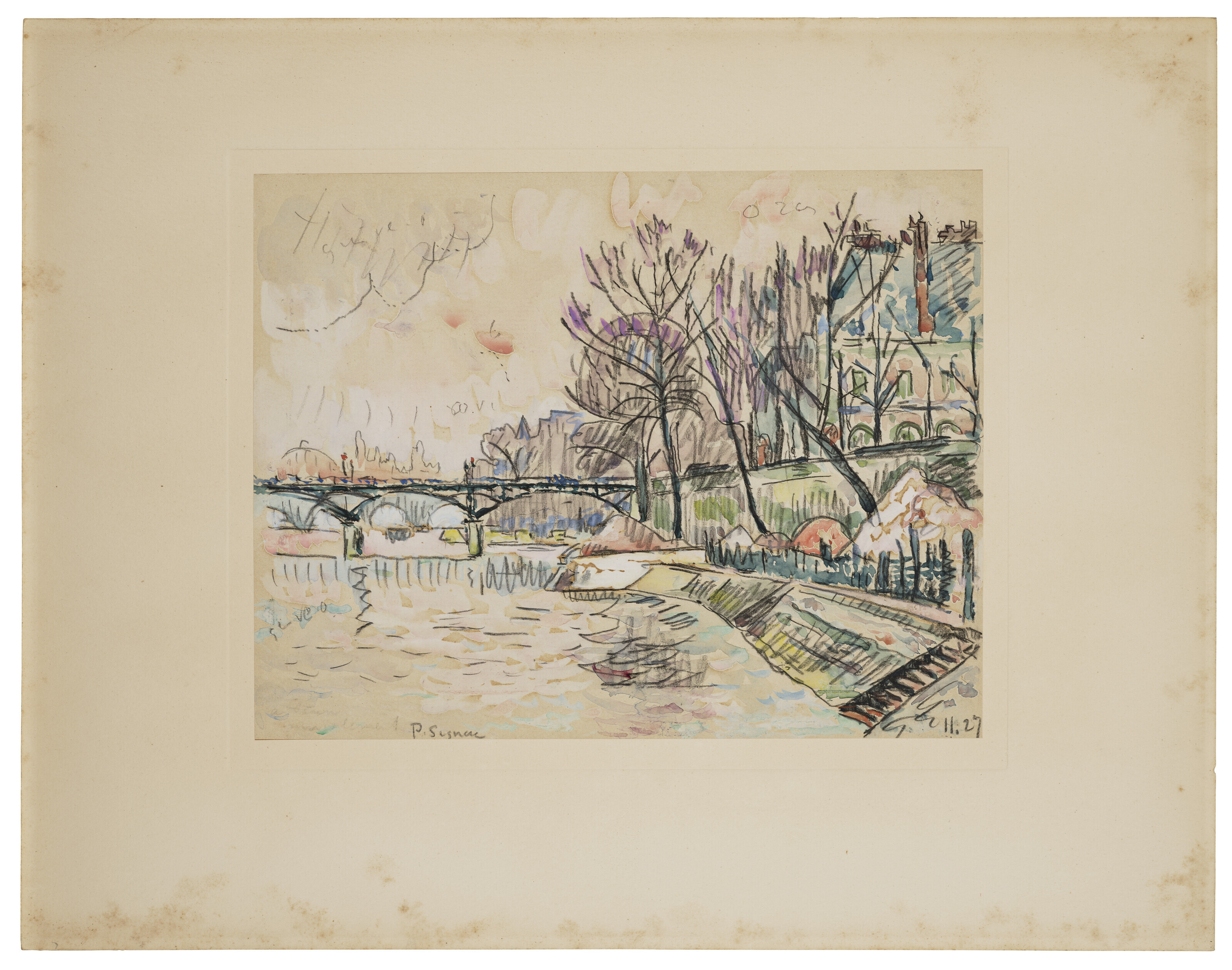 Paul Signac — Париж, Мост искусств, изображение 2