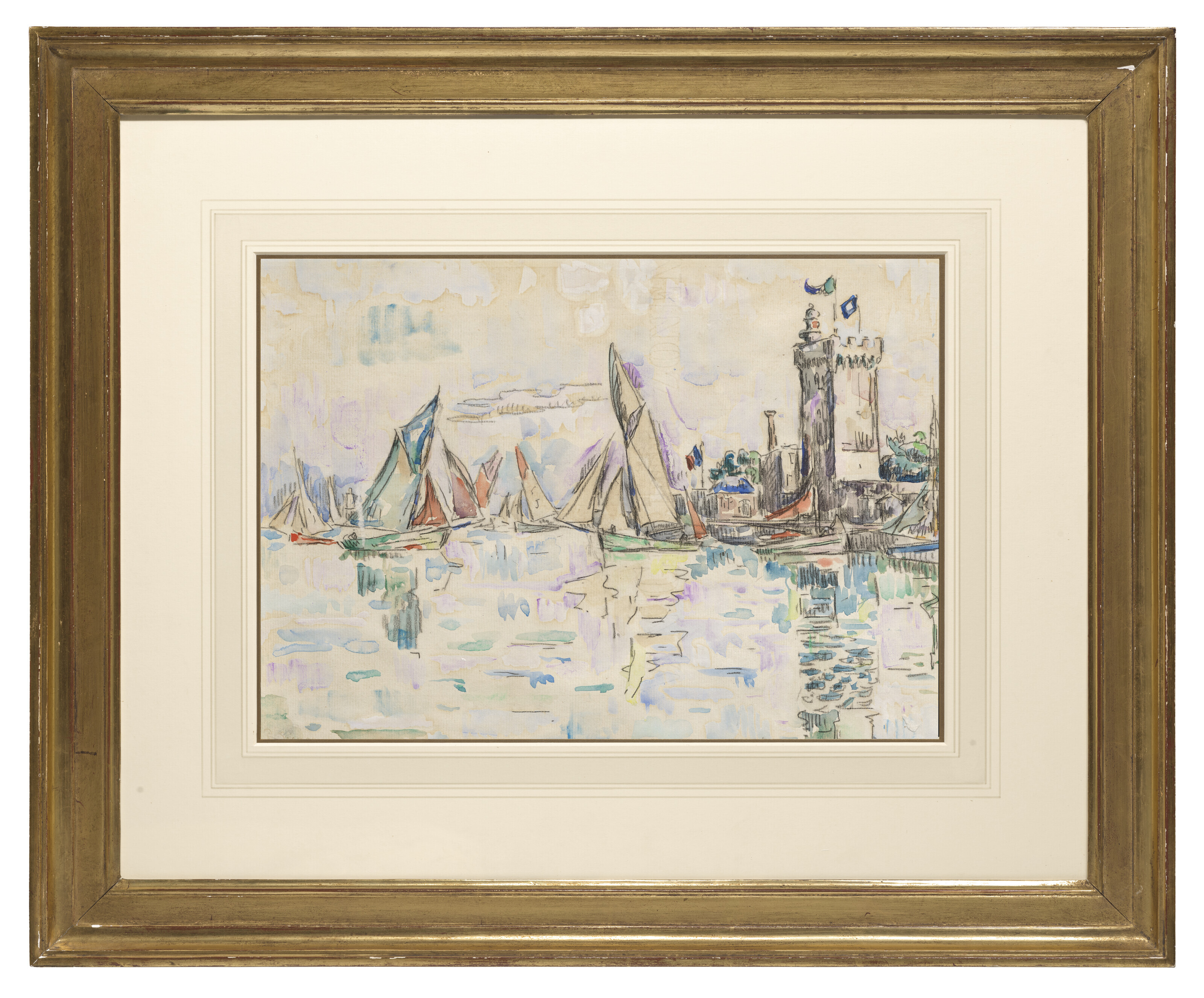 Paul Signac — Сабль-д'Олон, ла-тур-д'Арундель, изображение 3