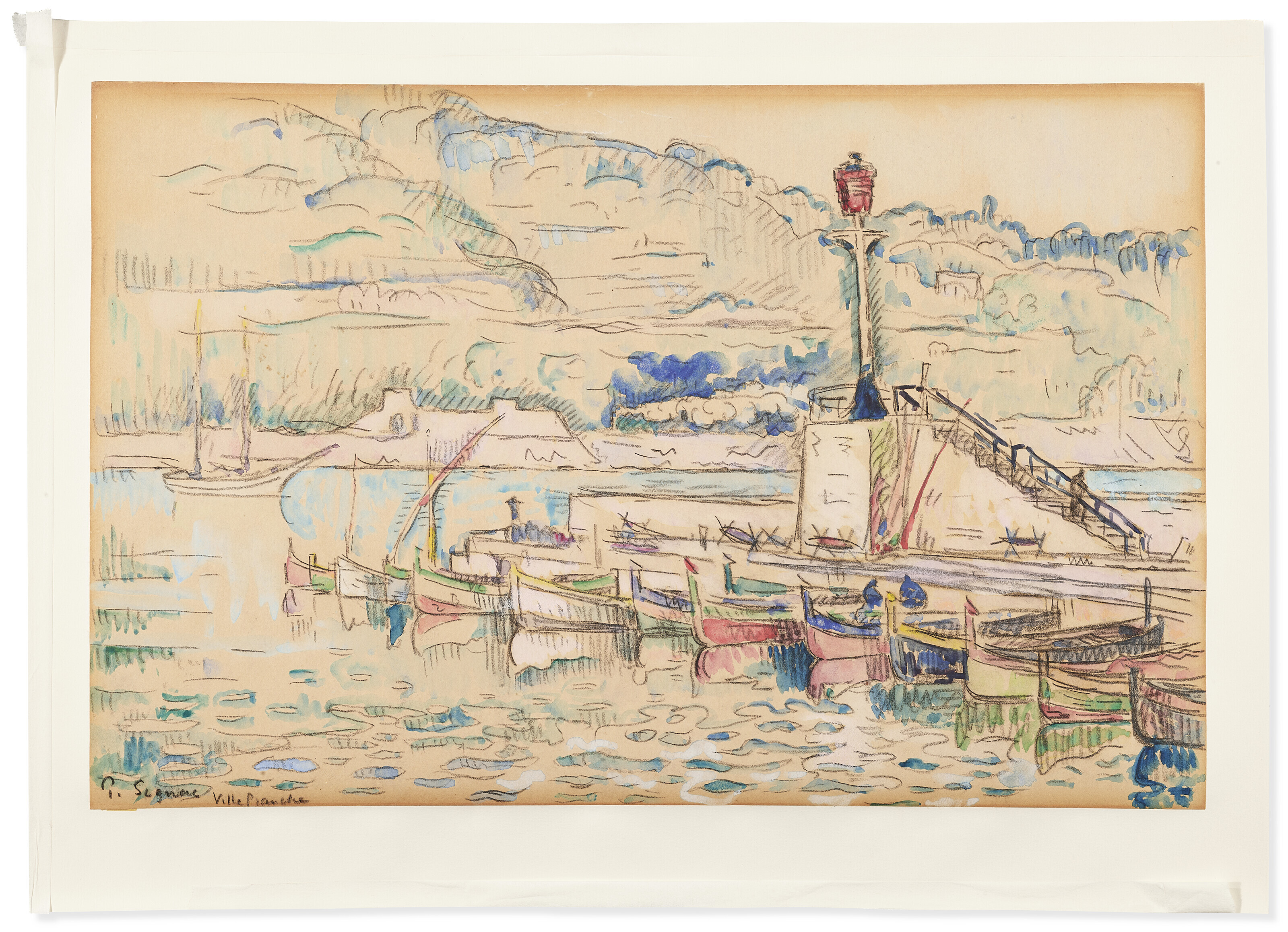 Paul Signac — Вильфранш-сюр-Мер, изображение 2