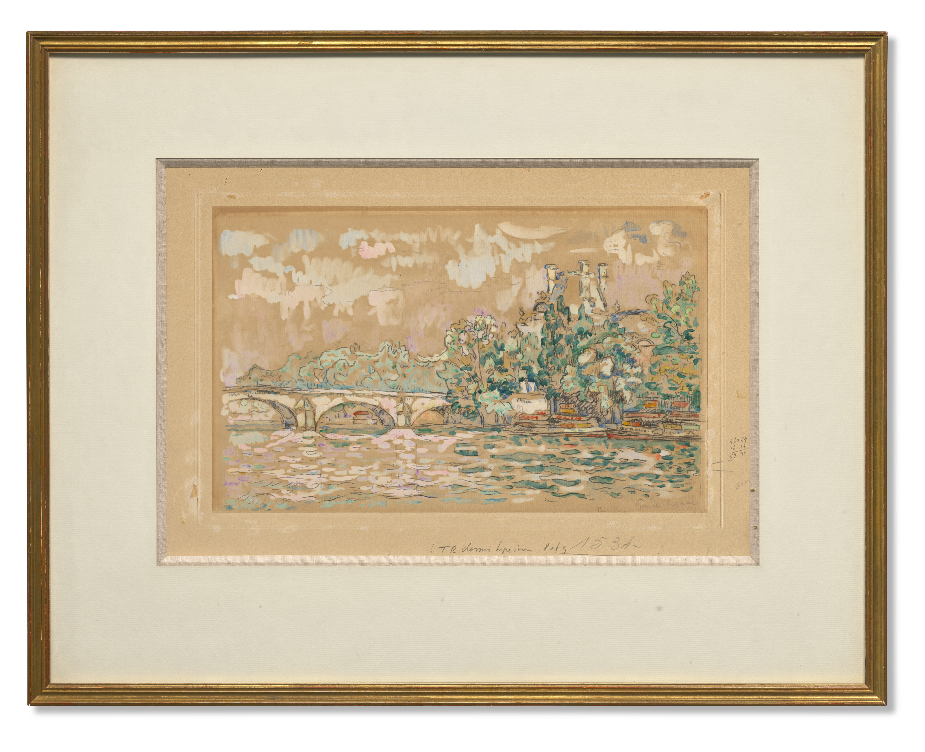 Paul Signac — Париж, Ле-Пон-Руаяль, изображение 4