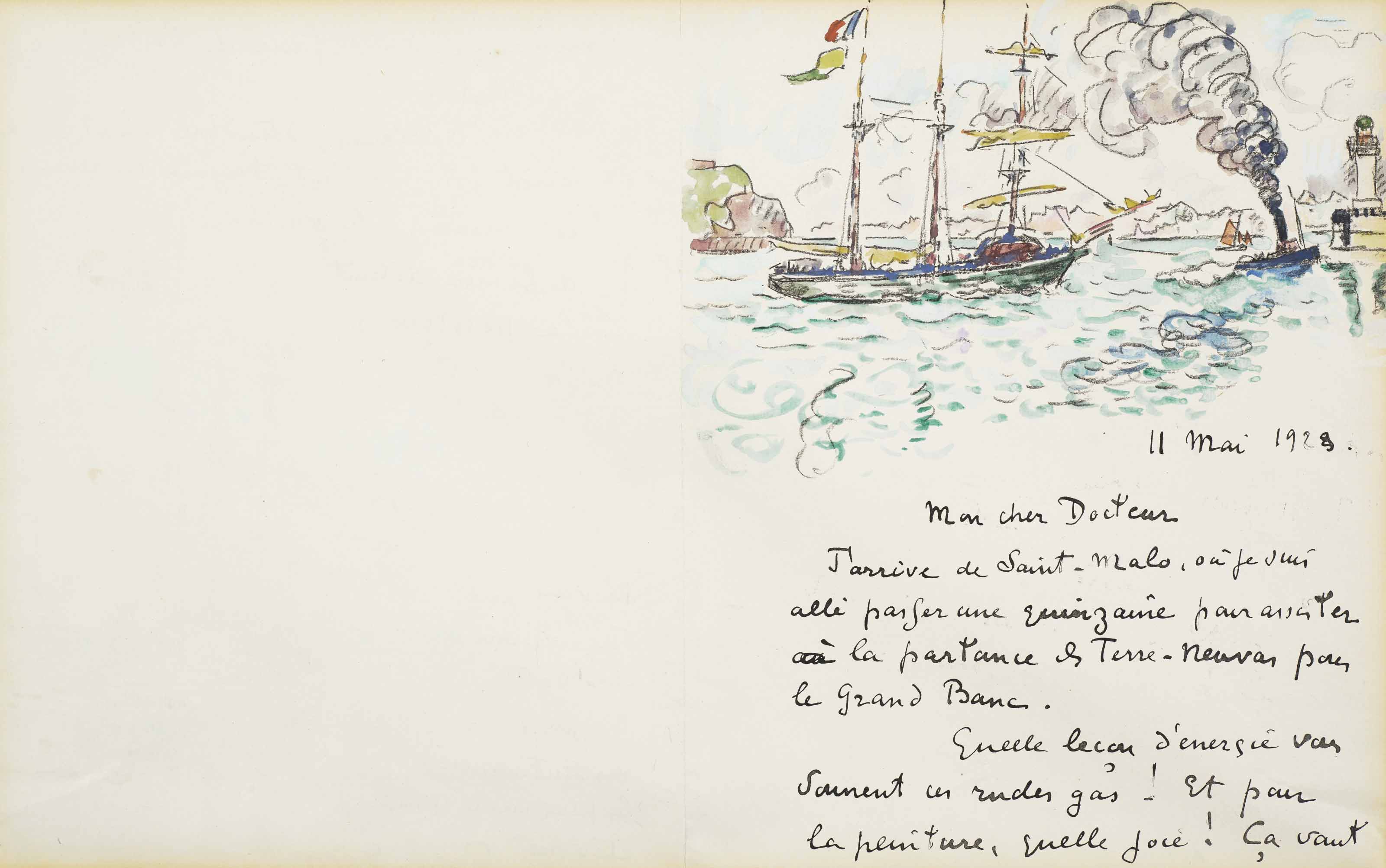 Paul Signac — Вылазка в порт (Труа матс), изображение 2