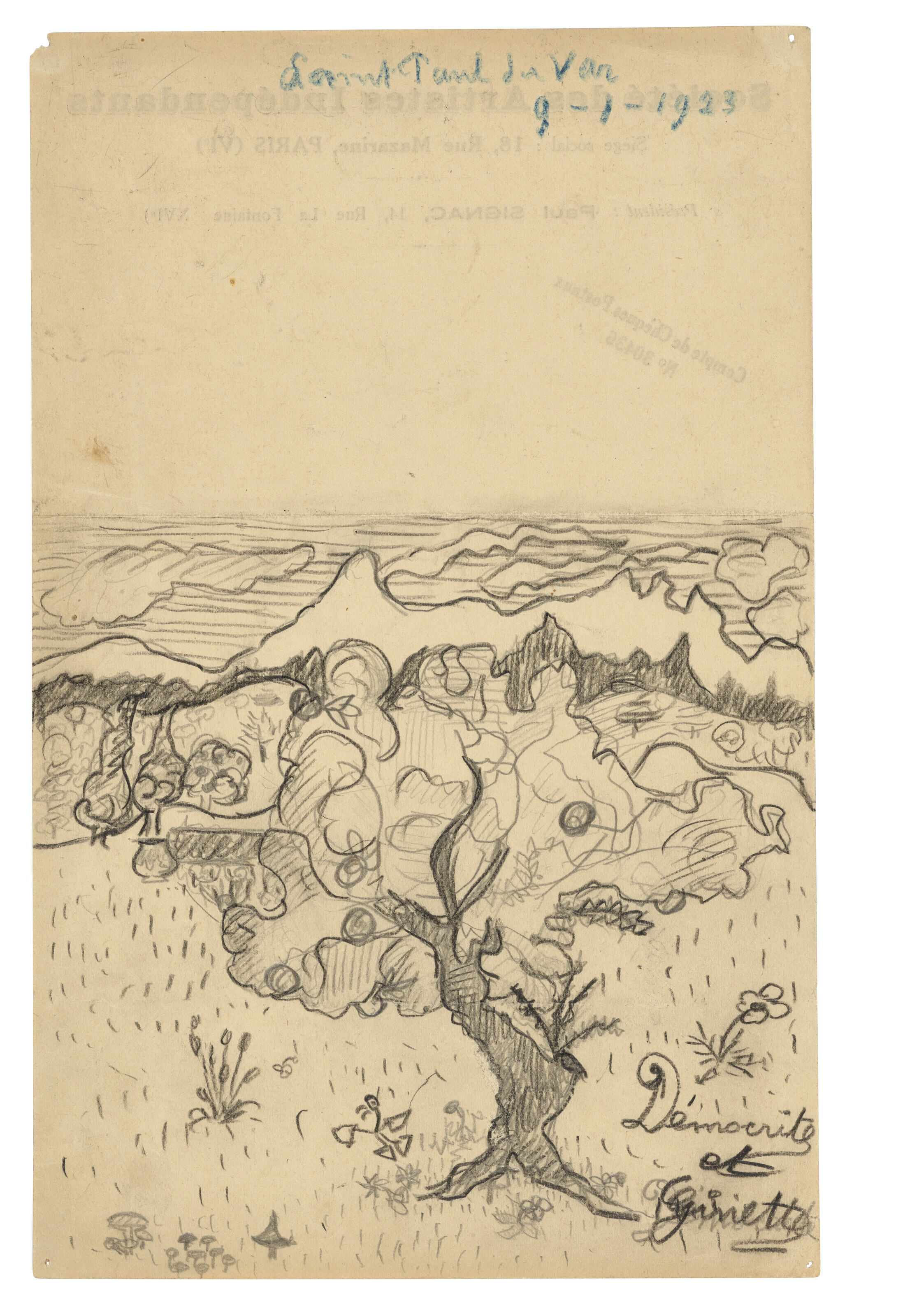 Paul Signac — Сен-Поль-дю-Вар