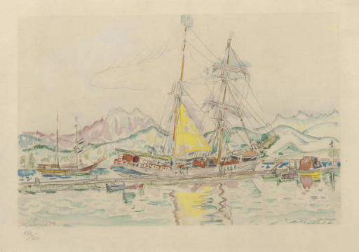 Paul Signac — Вуали в Аяччо