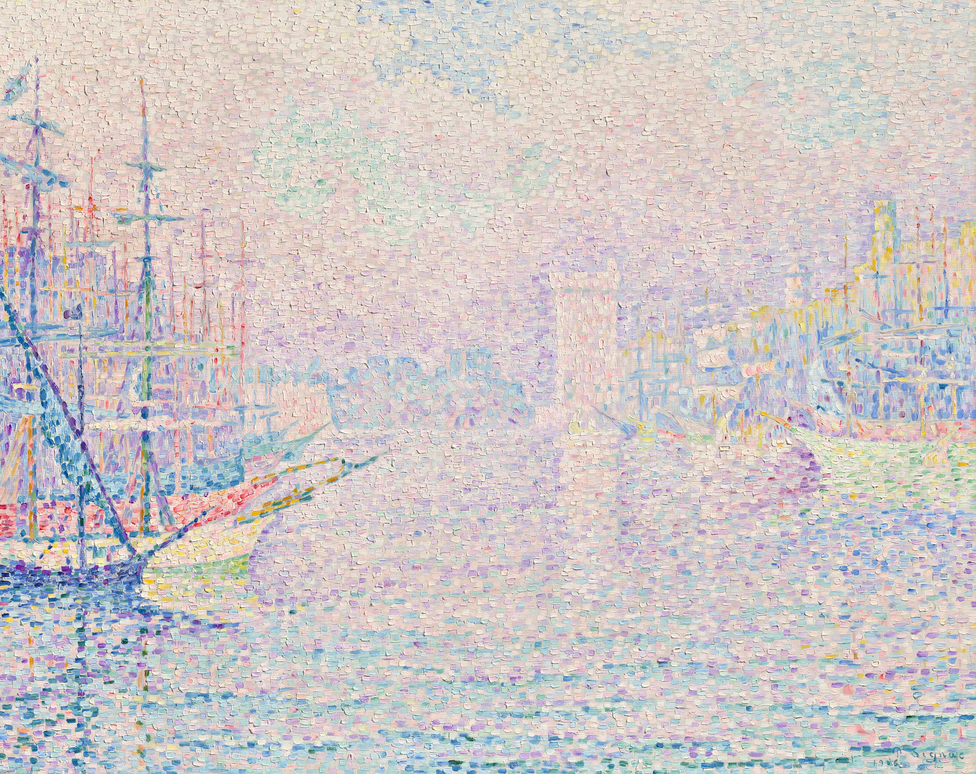 Paul Signac — Марсель. Старый порт