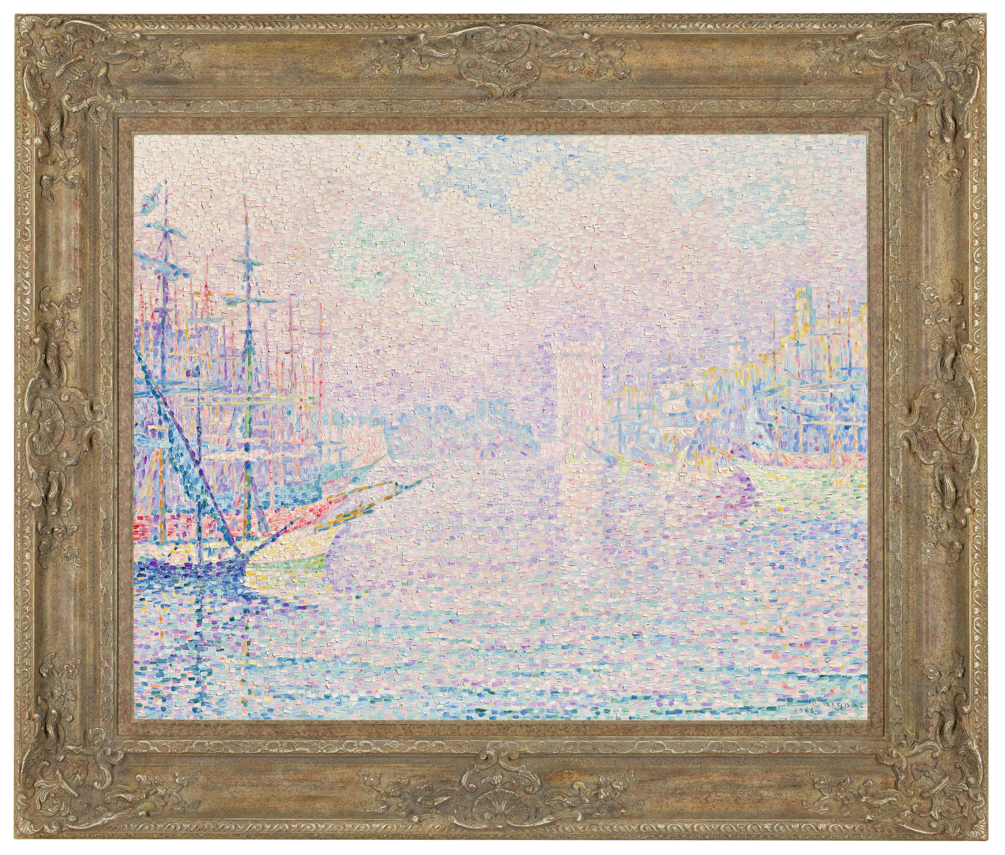 Paul Signac — Марсель. Старый порт, изображение 2