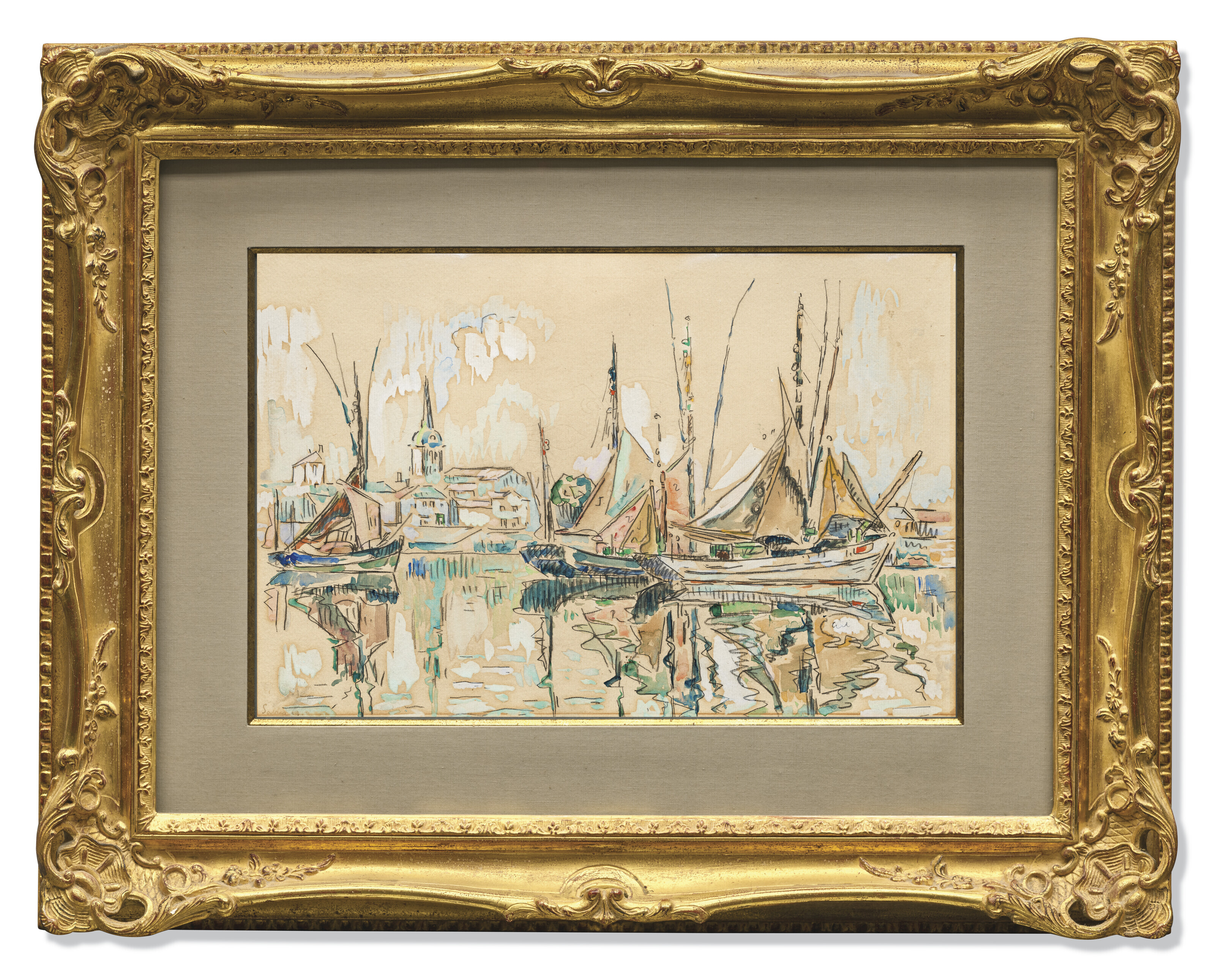 Paul Signac — Ле-Сабль-д'Олон, изображение 4