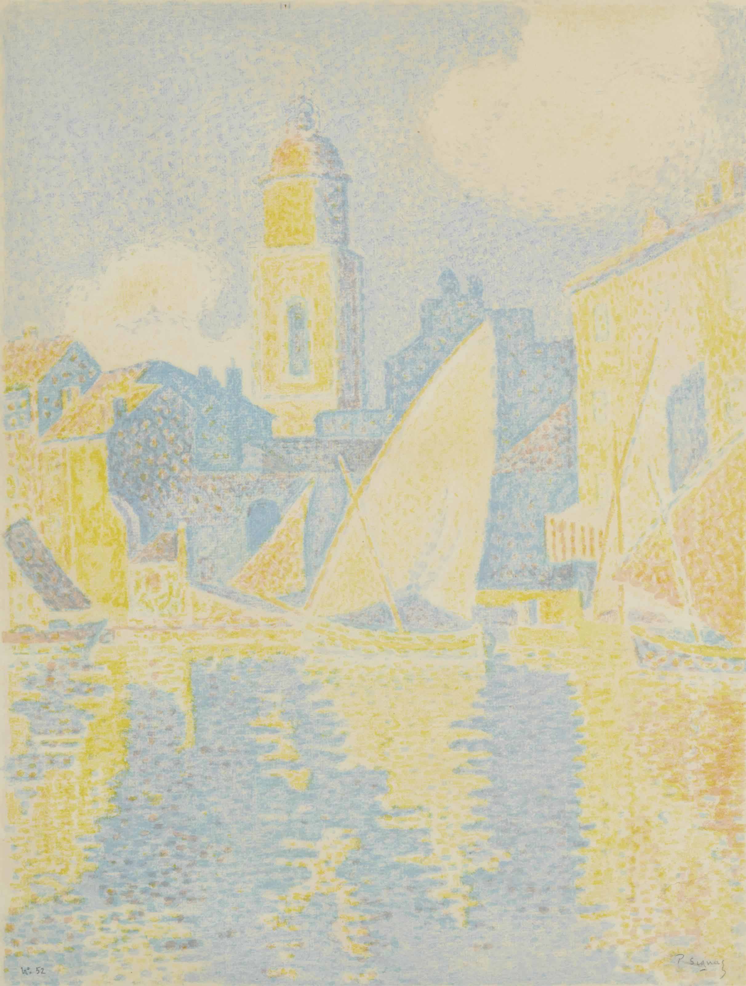 Paul Signac — Сен-Тропе: Ле-Порт