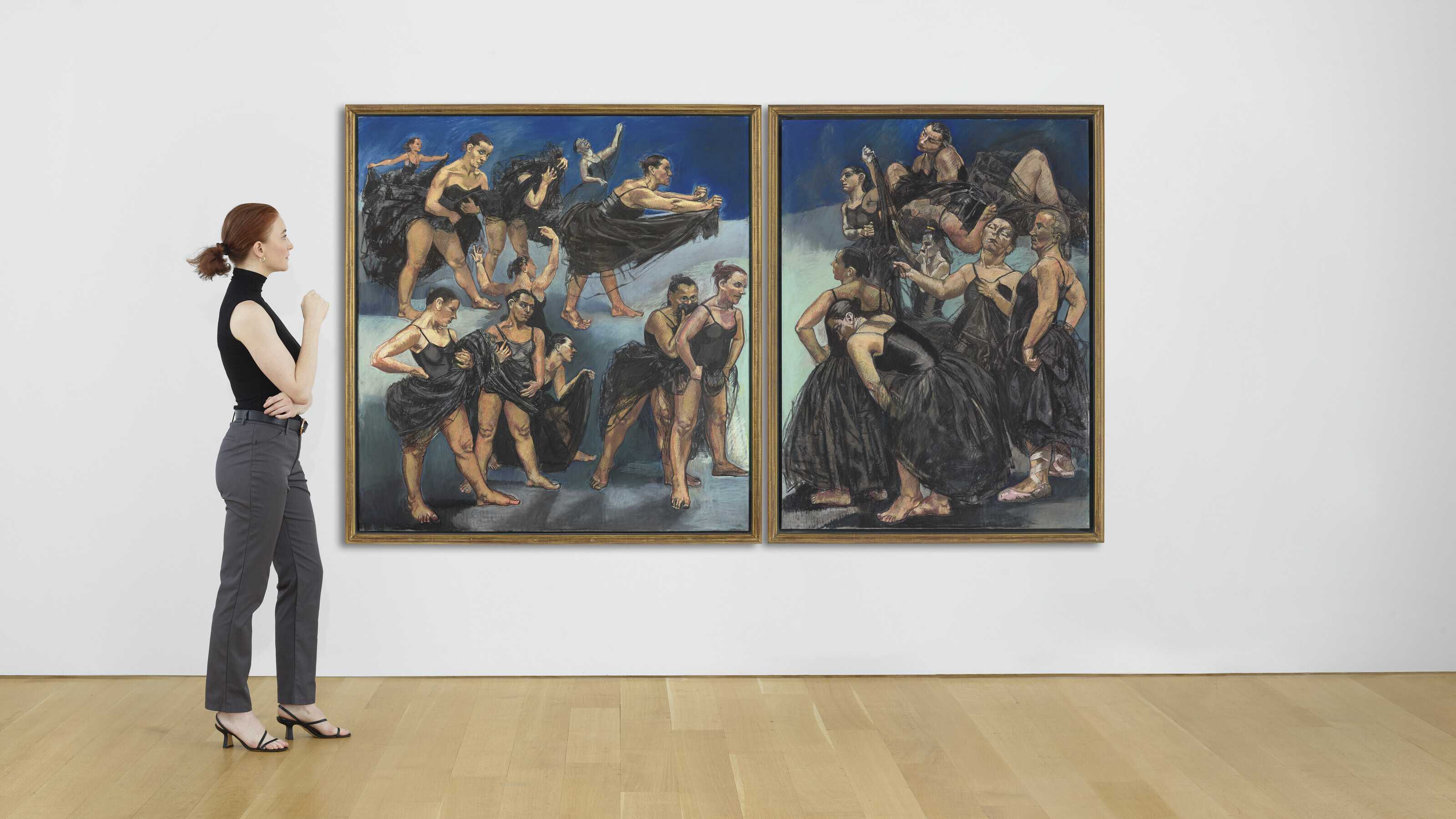 Paula Rego — Танцующие страусы из "Фантазии" Уолта Диснея, изображение 2