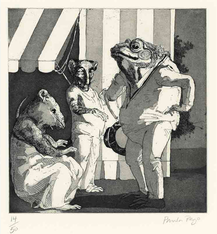 Paula Rego — (i)-(vi) Детские стишки, шесть пластинок, (vii) Качели, Марджери Доу, одна пластинка., изображение 4