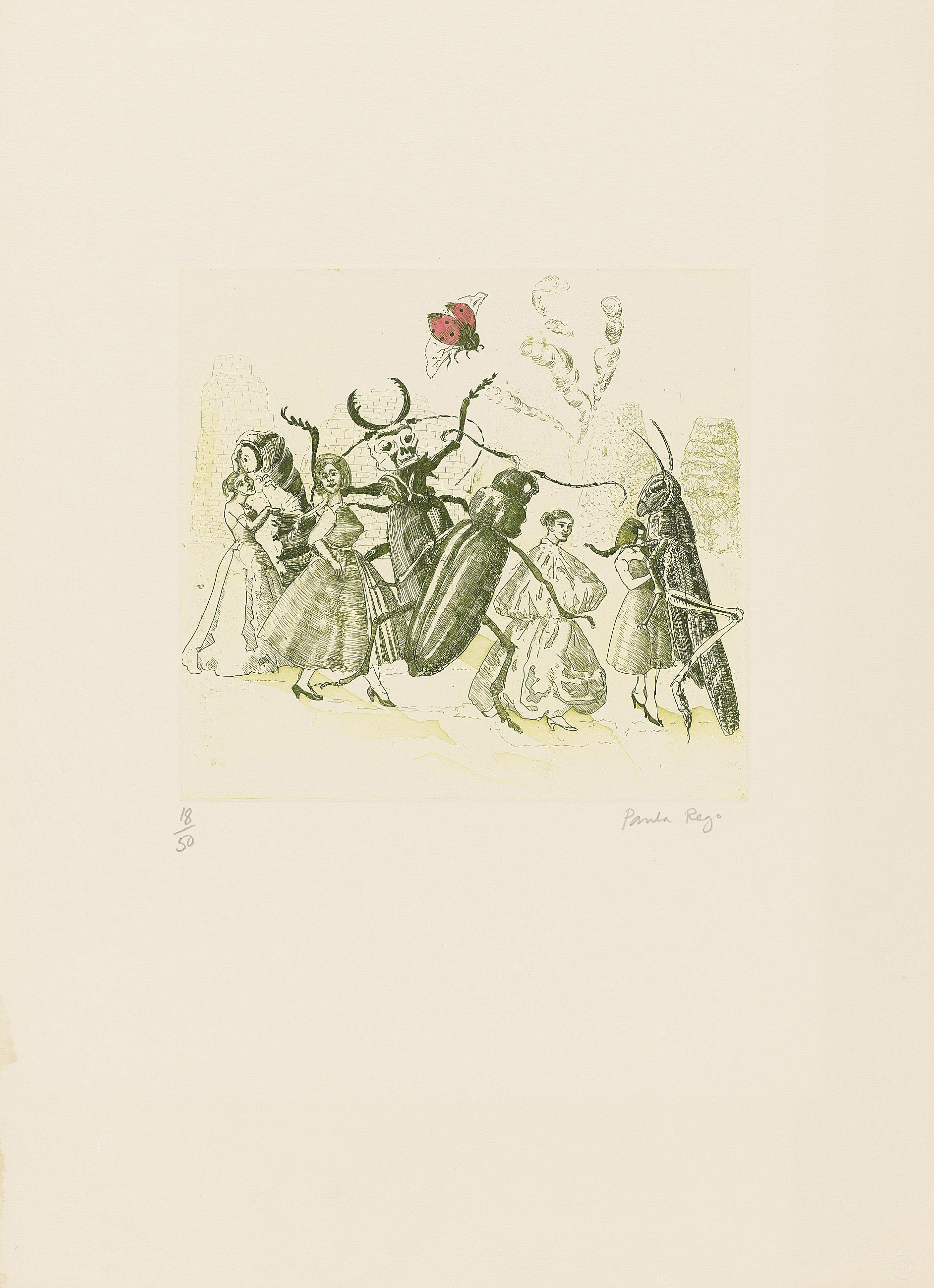 Paula Rego — Божья коровка, Божья коровка