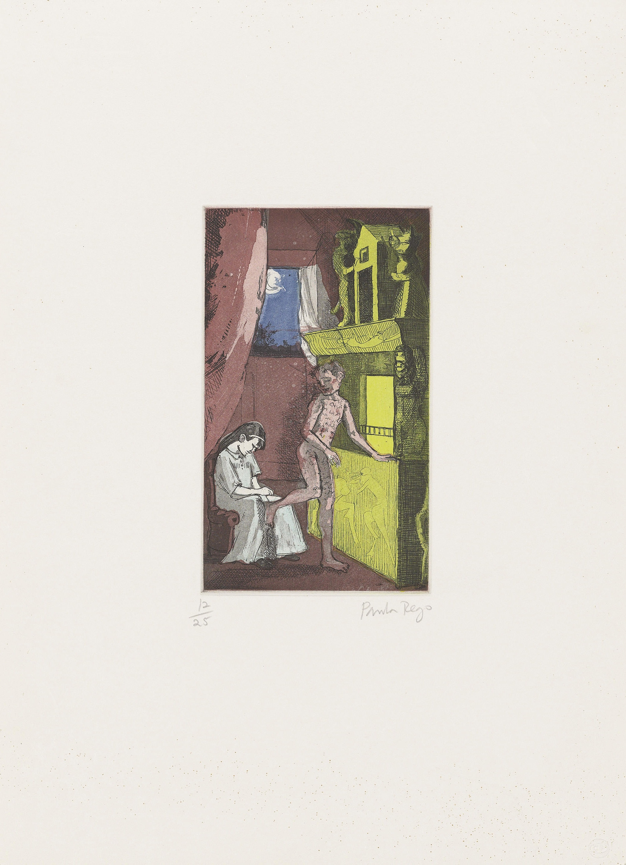 Paula Rego — Пришивание тени II