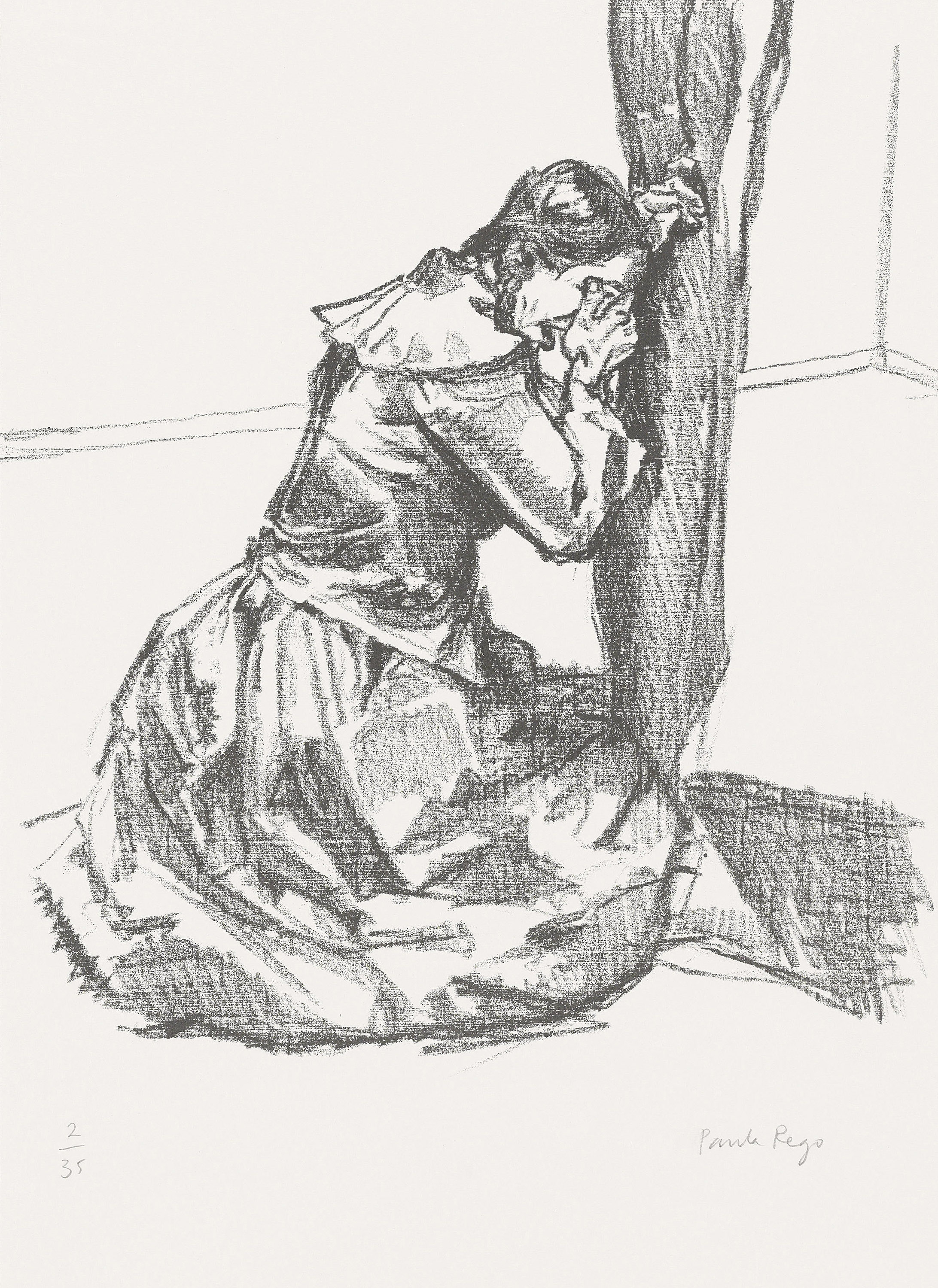 Paula Rego — Плачет, автор: Джейн Эйр - Поэзия и рассказ