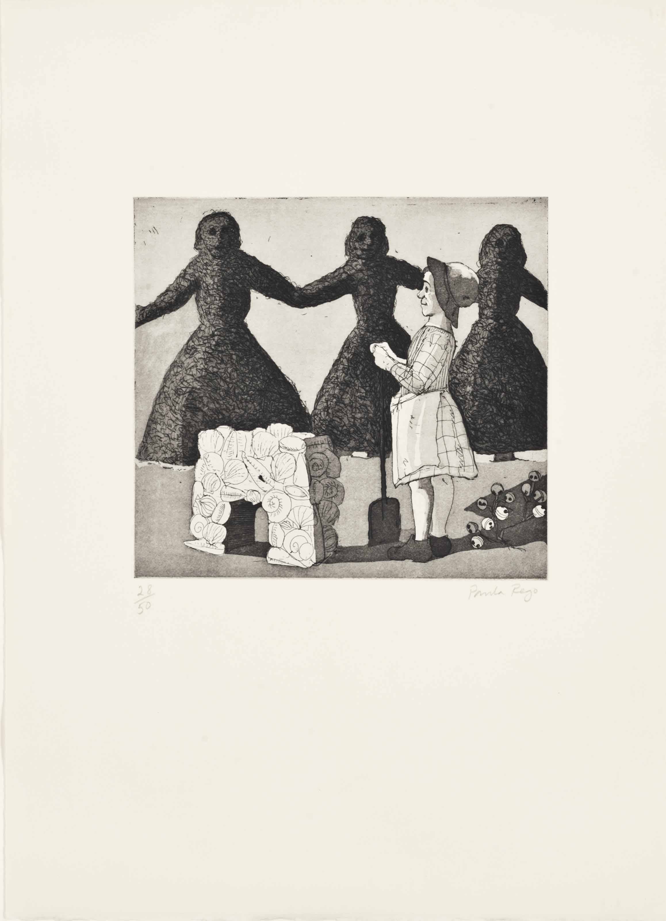 Paula Rego — Мэри, Мэри, Совсем наоборот II (Розенталь, 44)