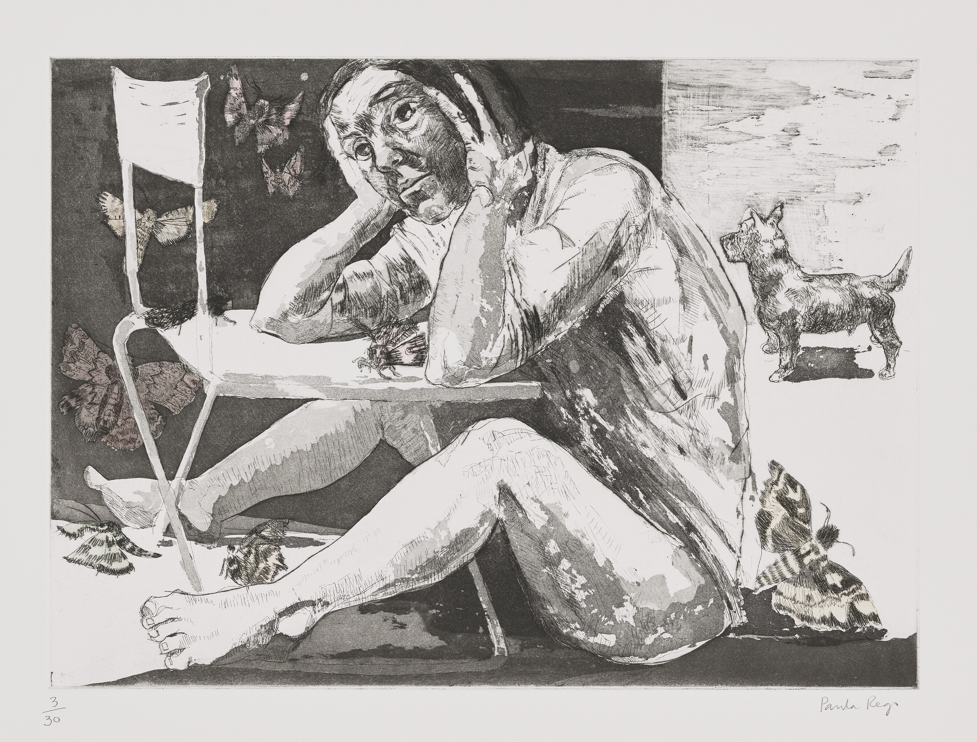Paula Rego — Меланхолия (или ночные бабочки)