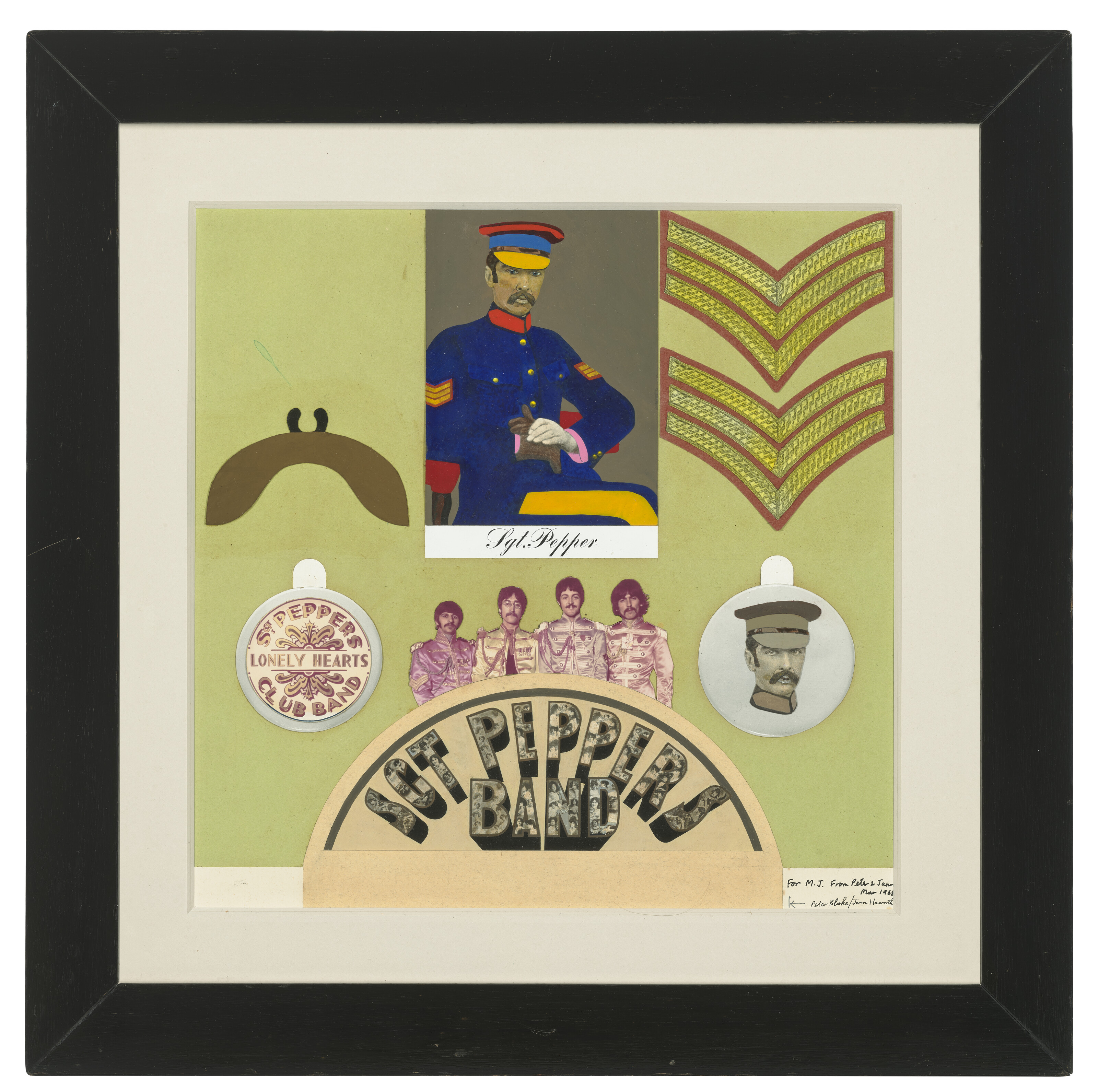 Peter Blake — Вставка для группы сержанта Пеппера "Клуб одиноких сердец", изображение 2