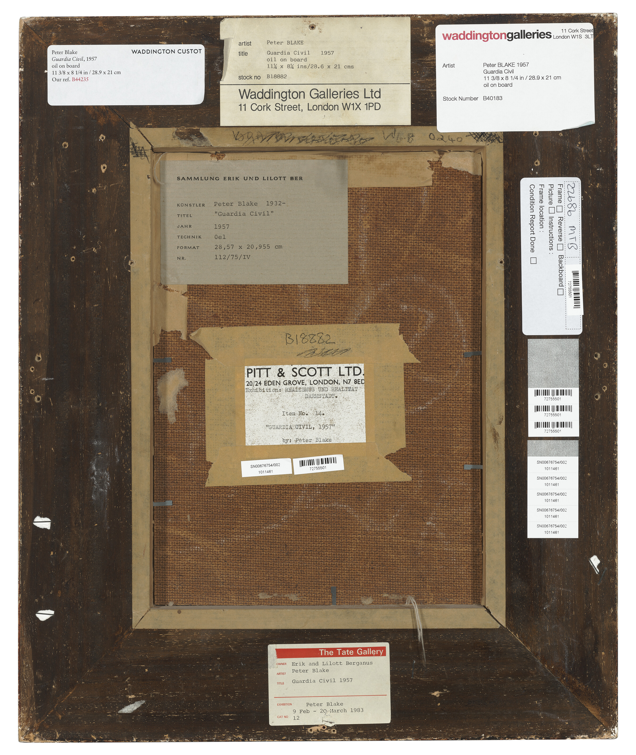 Peter Blake — Гражданская гвардия, изображение 3