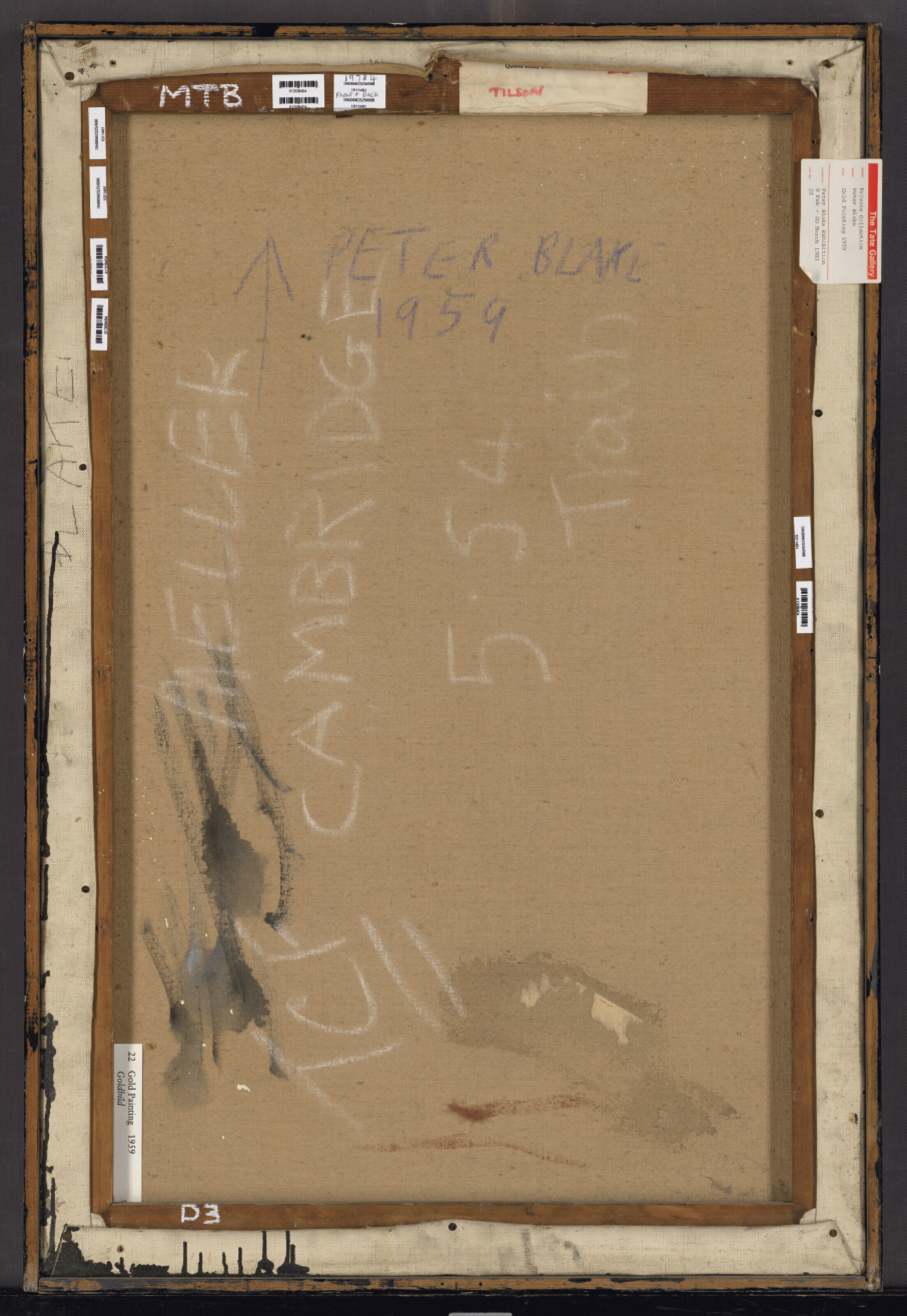 Peter Blake — Золотая роспись, изображение 2