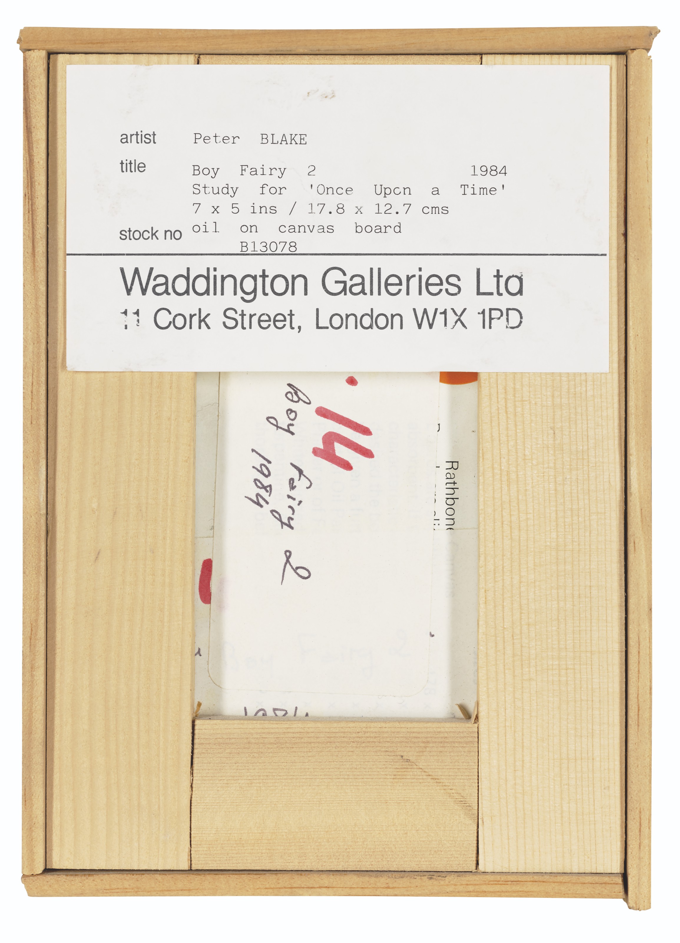 Peter Blake — Мальчик-фея II, изображение 3