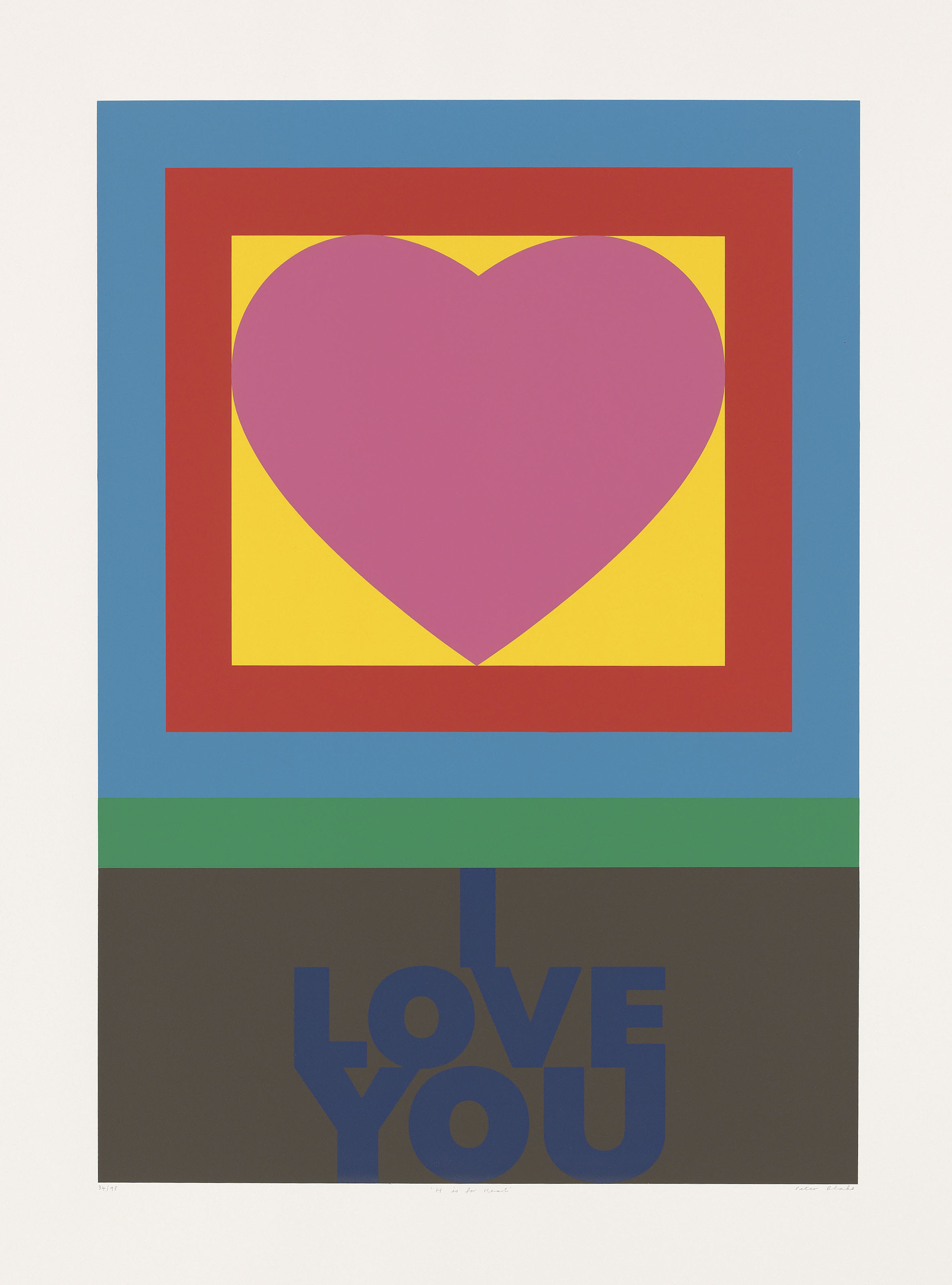 Peter Blake — Серия алфавитов, изображение 5