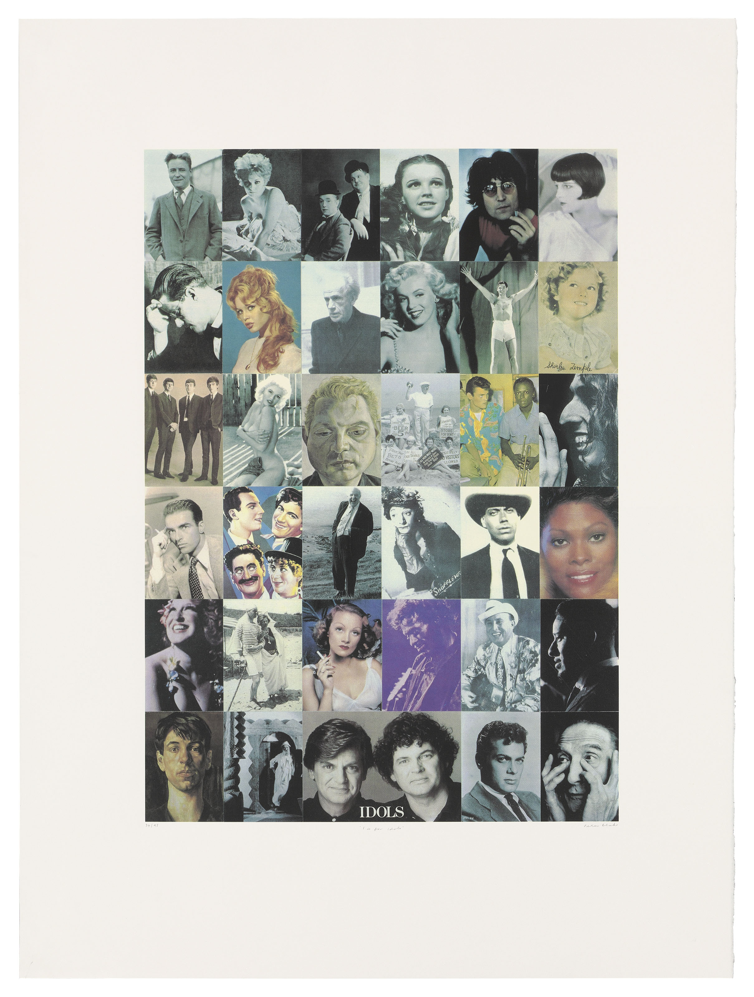 Peter Blake — Серия алфавитов, изображение 6