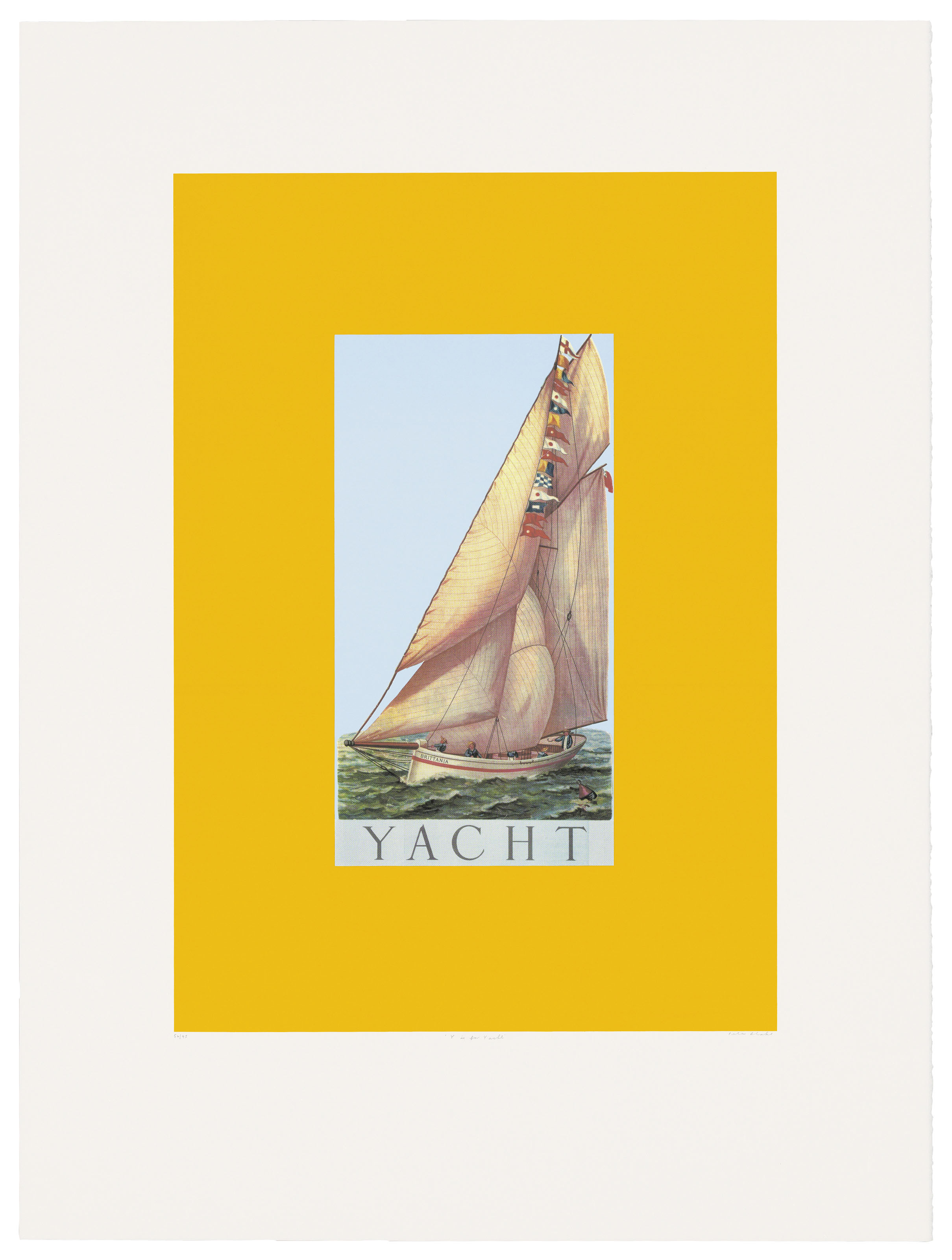 Peter Blake — Серия алфавитов, изображение 13