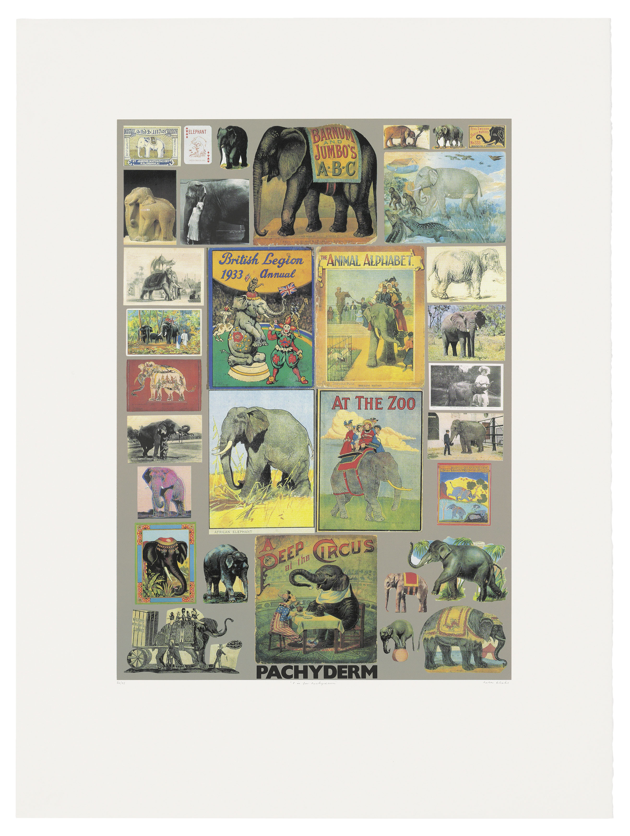 Peter Blake — Серия алфавитов, изображение 17