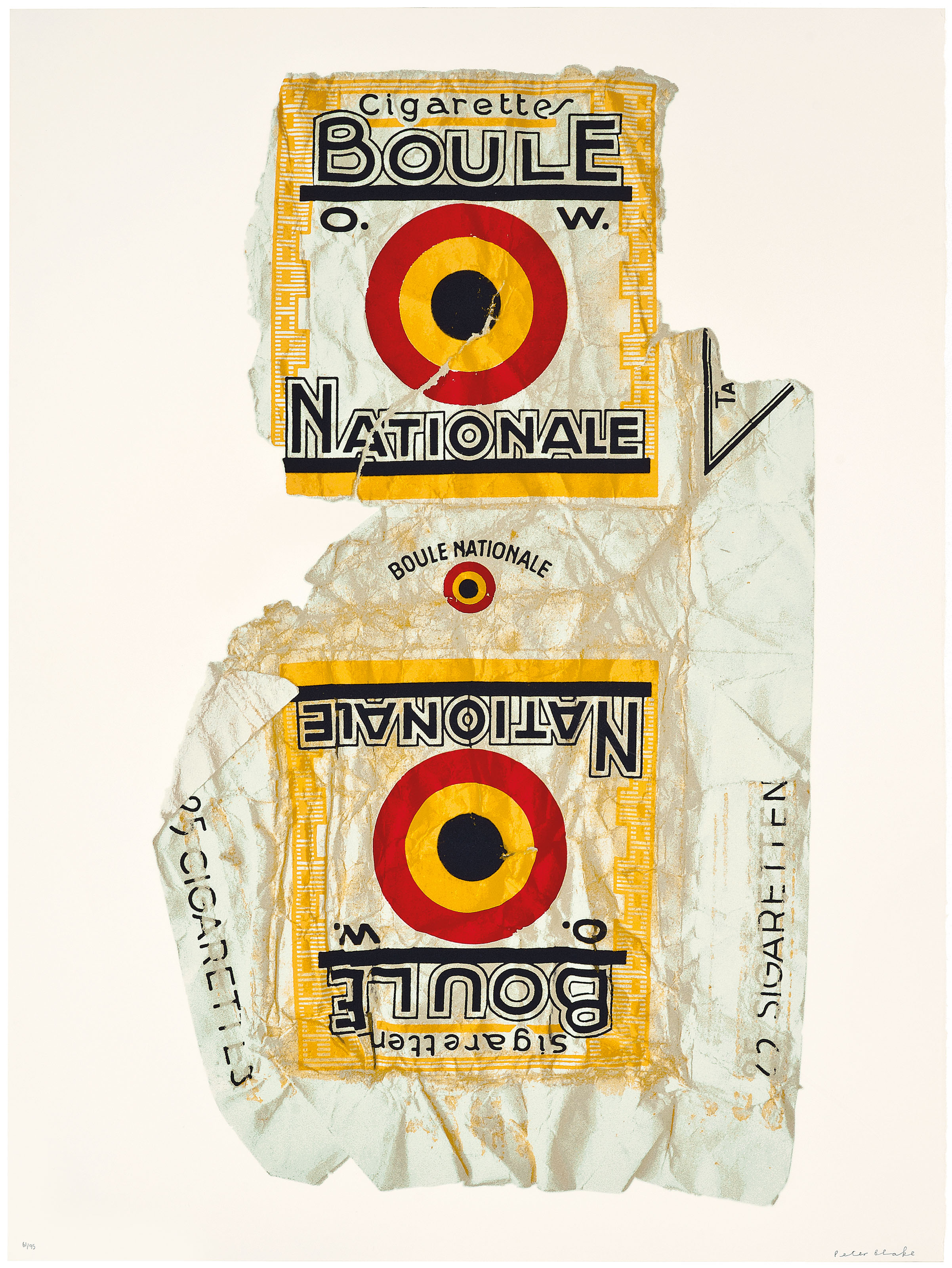 Peter Blake — Пачки сигарет: Boule & La Ronde, изображение 2
