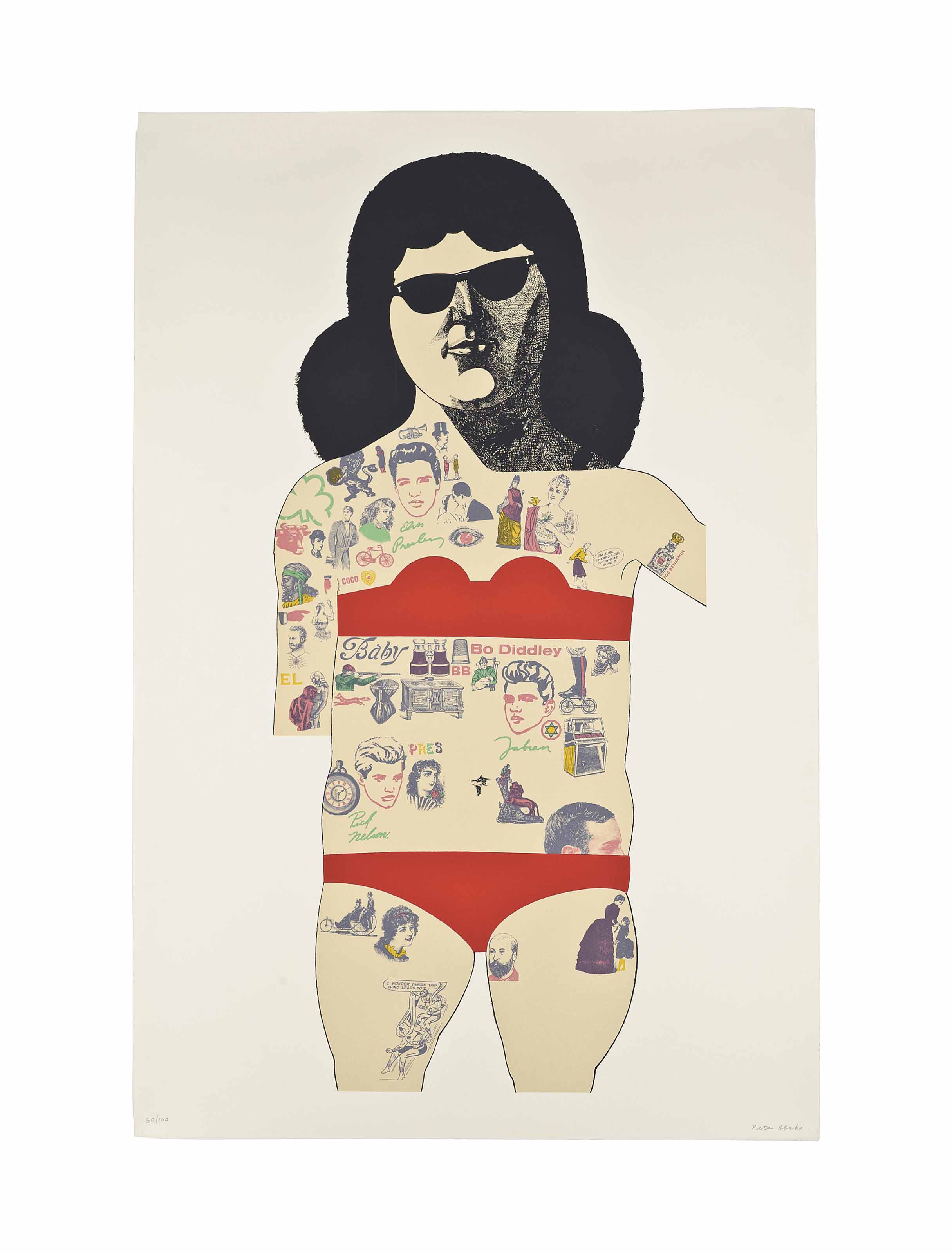 Peter Blake — Татуированная Леди