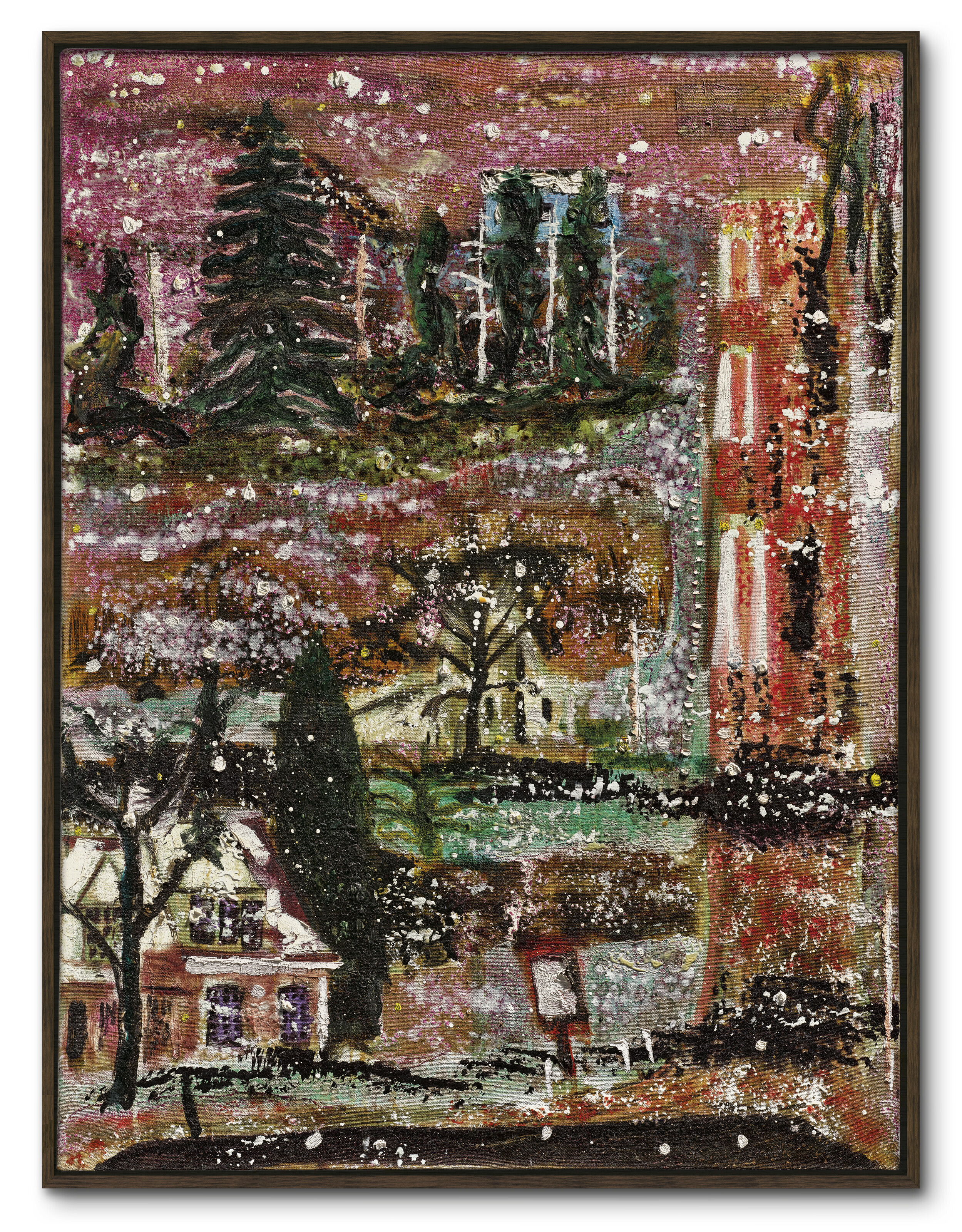 Peter Doig — Несколько домов на Железном холме, изображение 2