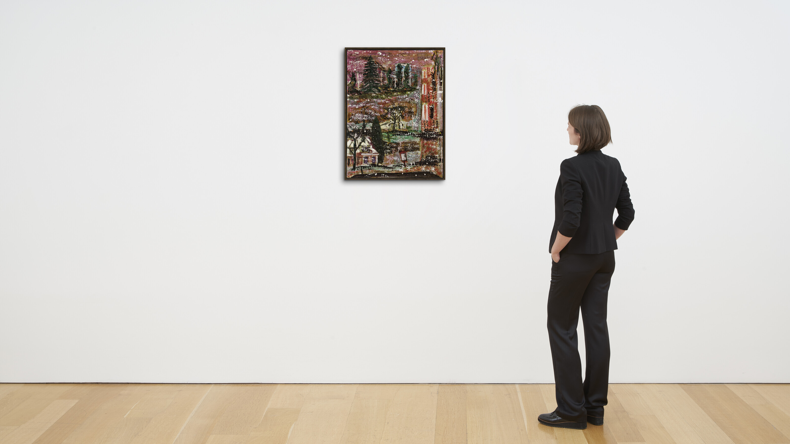 Peter Doig — Несколько домов на Железном холме, изображение 3
