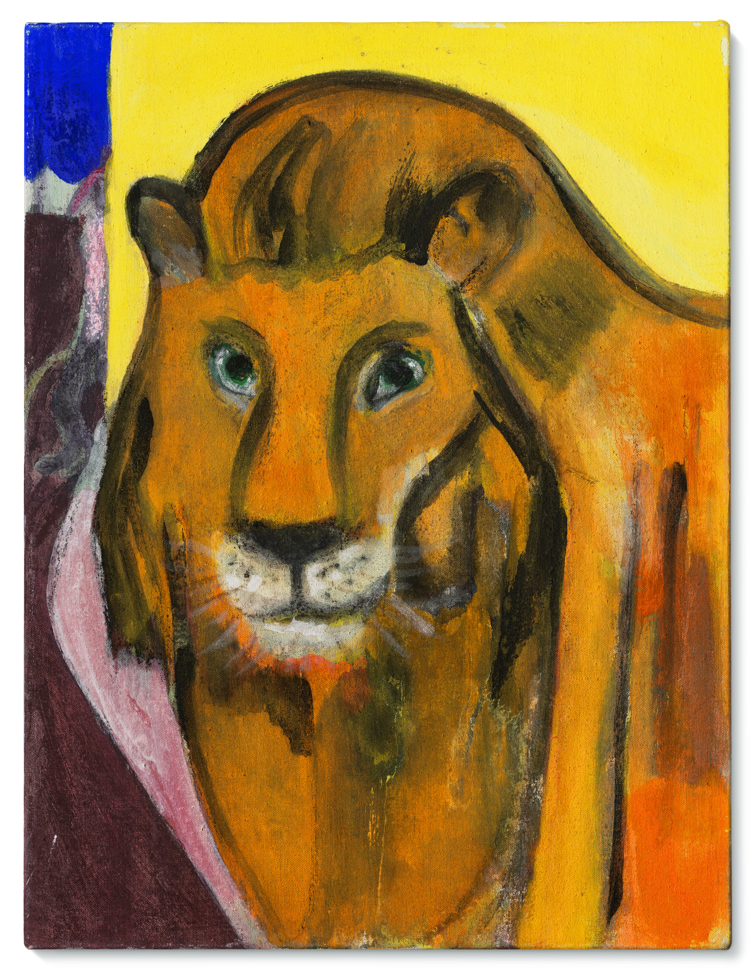 Peter Doig — Лев на дороге (Порт-оф-Спейн), изображение 2