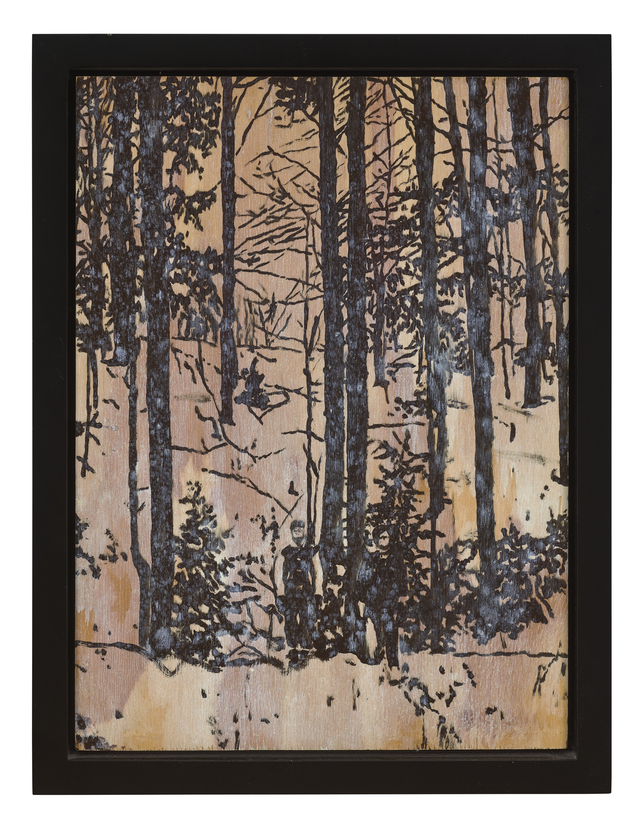 Peter Doig — Фигуры в дереве, изображение 2