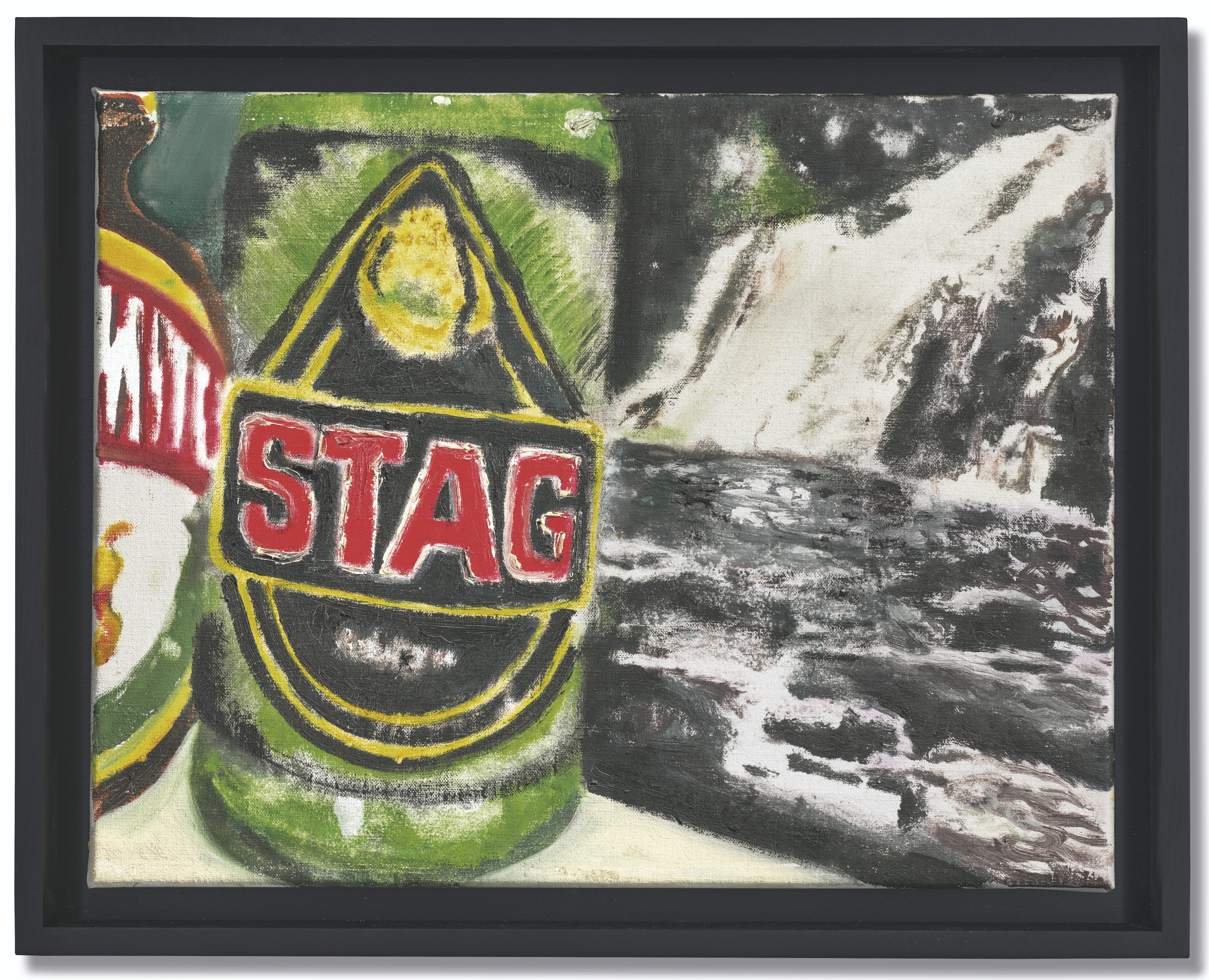 Peter Doig — Звездный яблочный олень и Филип Густон, изображение 2