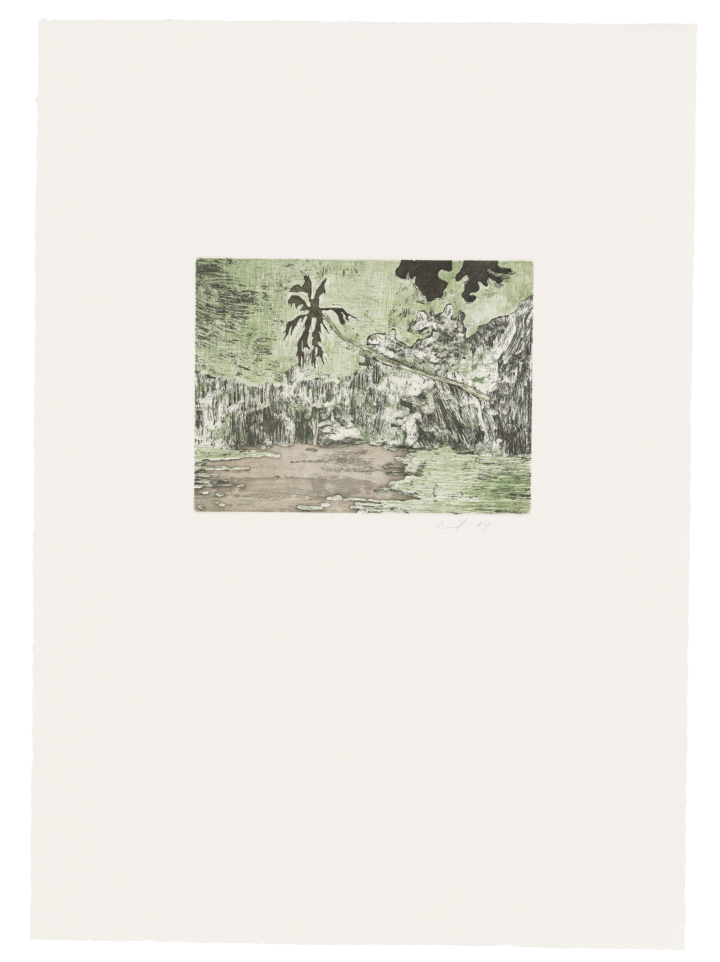 Peter Doig — Черные ладони, изображение 4